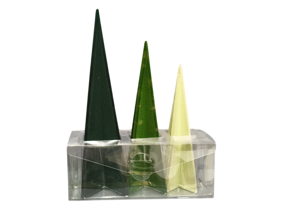 (1 Set, 3 Pcs) Modern Christmas Tree Decorative Figurine Set