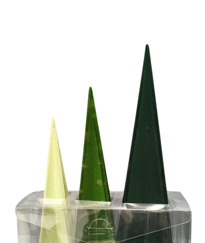 (1 Set, 3 Pcs) Modern Christmas Tree Decorative Figurine Set