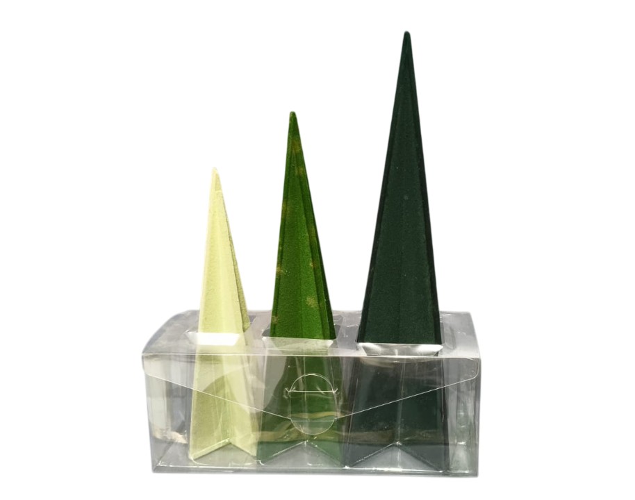 (1 Set, 3 Pcs) Modern Christmas Tree Decorative Figurine Set