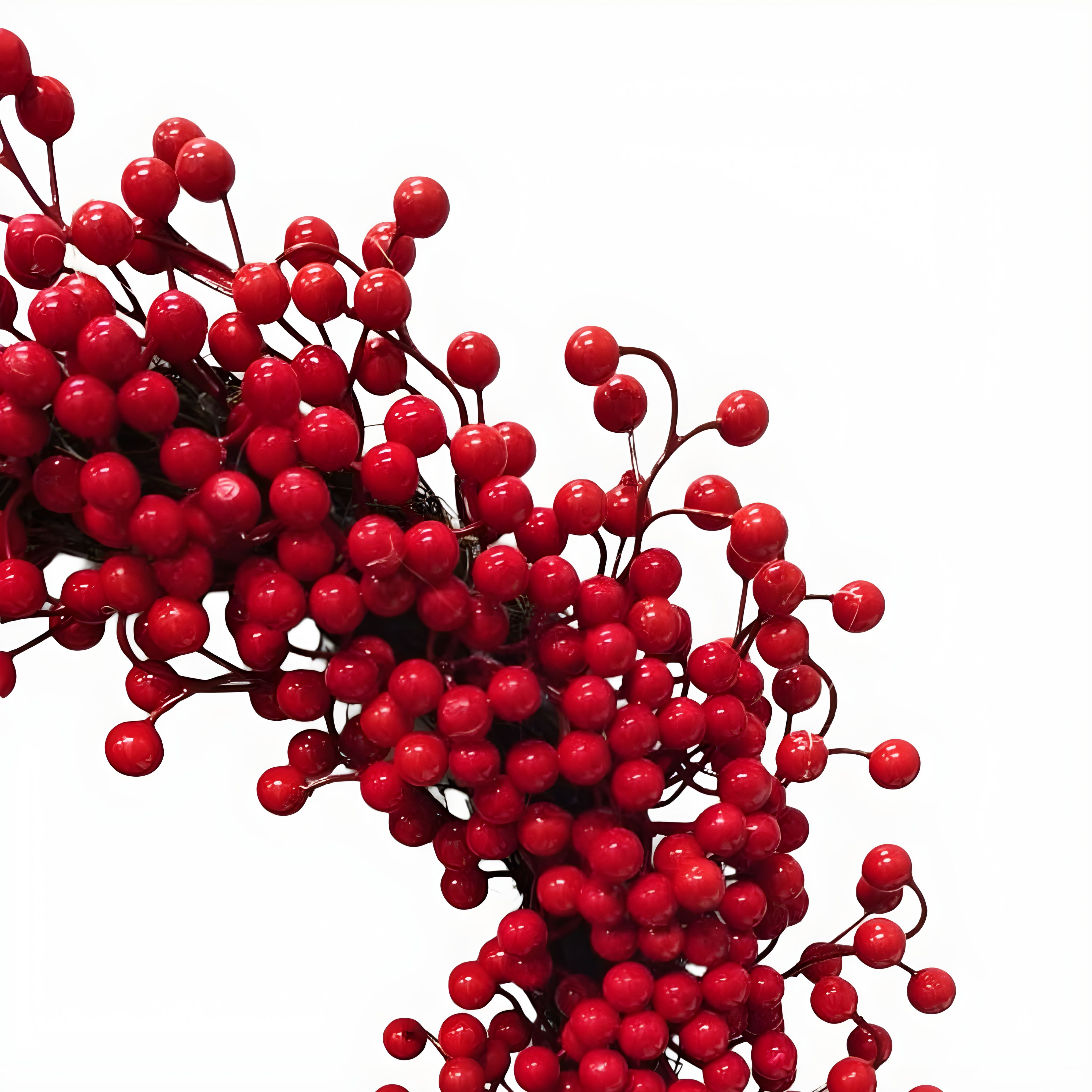 (1 Pc) Christmas Red Berry Wreath