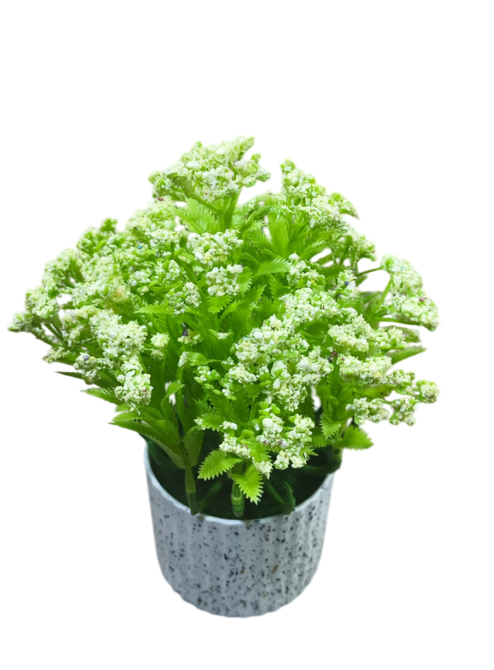 Artificial Bonsai Plants with Pot (Light Green)