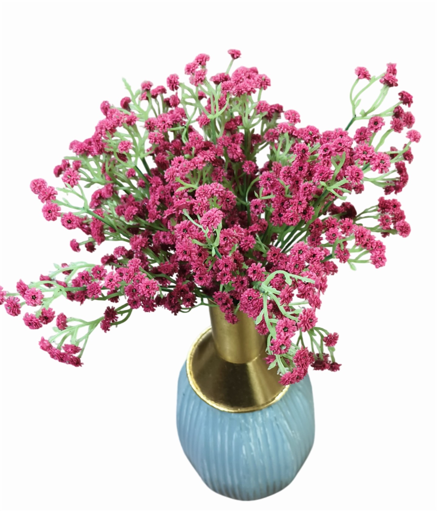Artificial Baby's Breath Gypso Flower Sticks (Dark Pink) (Without Pot)