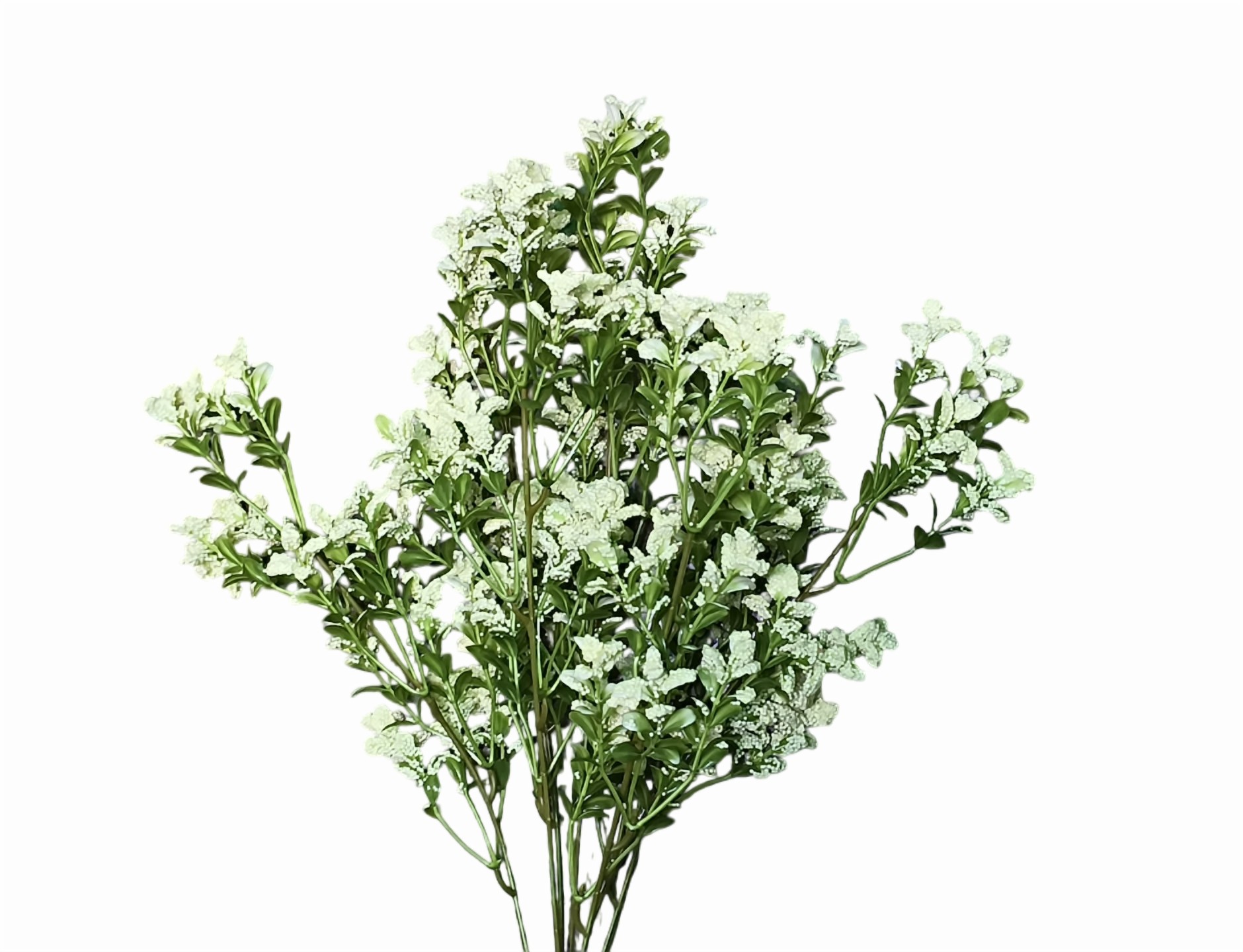 Artificial Thermocol Flower Bunch, 7 Heads, (Cream White)