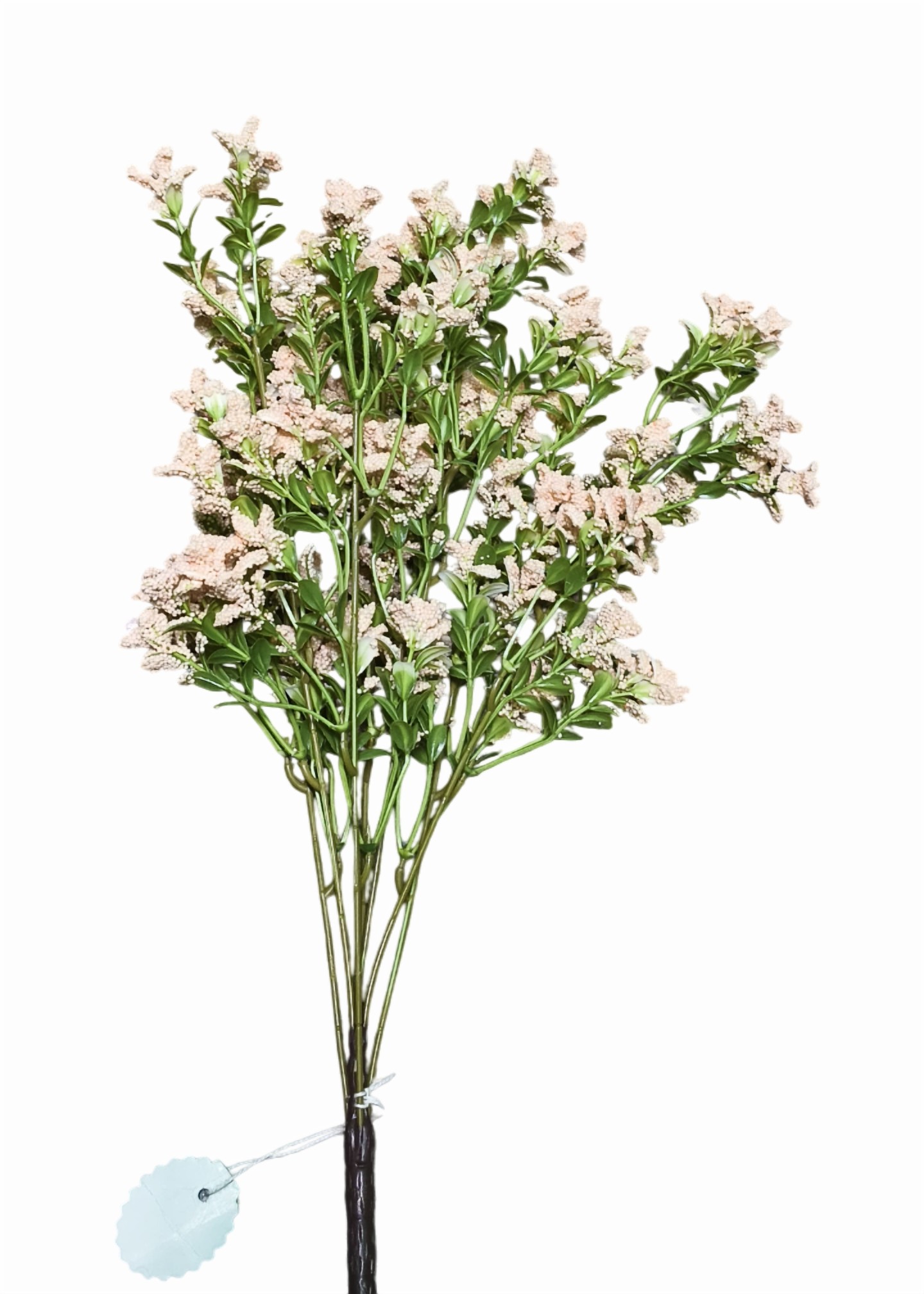 Artificial Thermocol Flower Bunch, 7 Heads, (Peach)