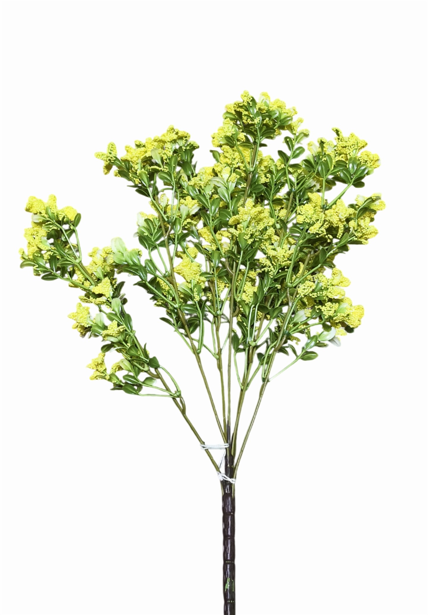 Artificial Thermocol Flower Bunch, 7 Heads, (Yellow)