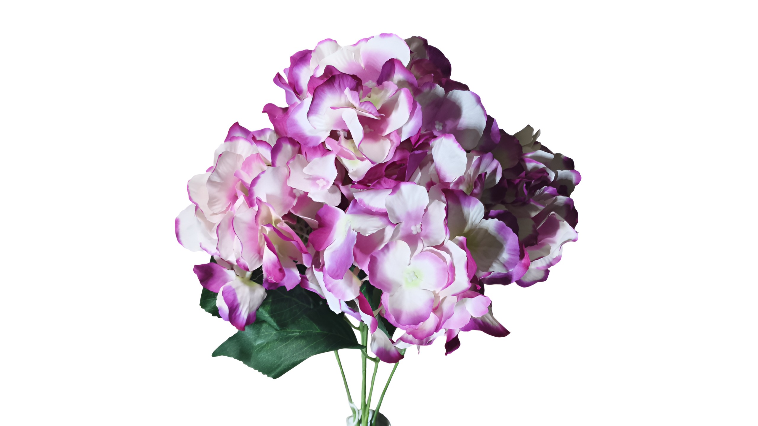 (5 Heads) Artificial Hydrangea Flower Bunch (Pink)