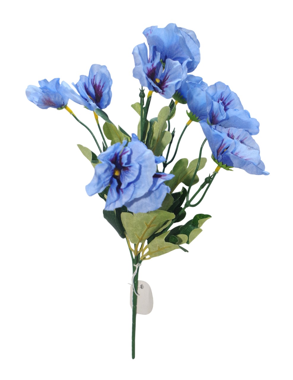 (5 Heads) Small Artificial Flower Bunch (Sky Blue)