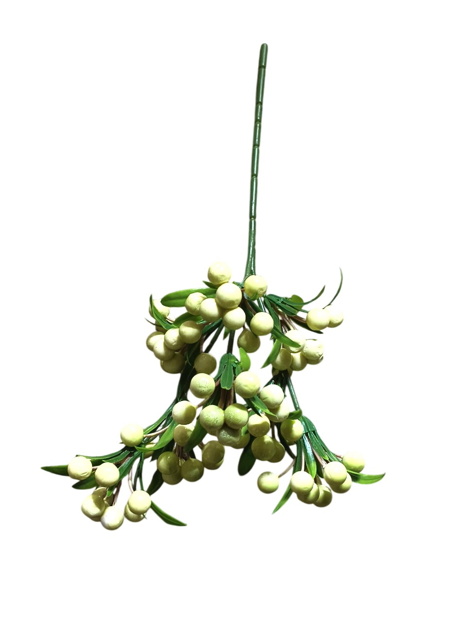 Artificial Berry Stem Stick (Light Green)