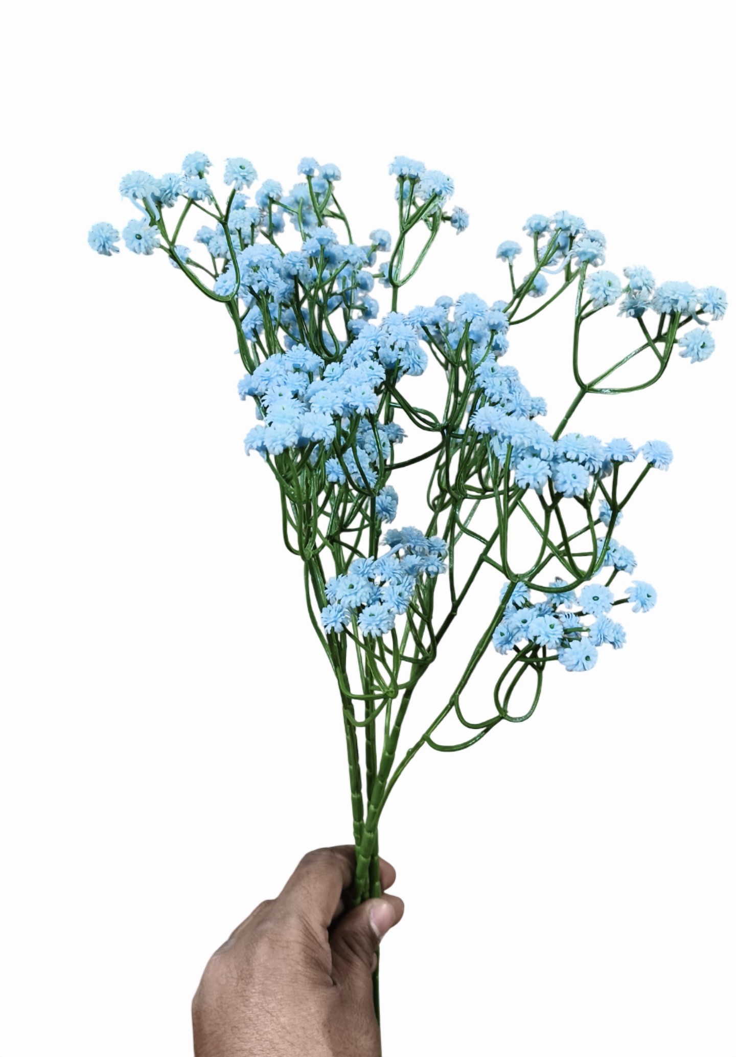 Artificial Baby's Breath Gypso Flower Sticks (Sky Blue)