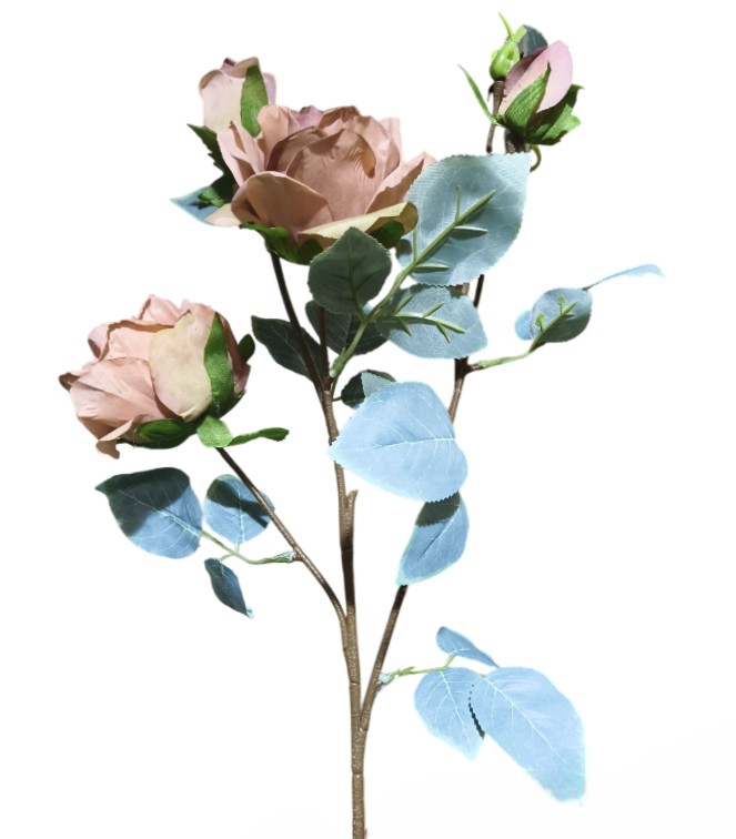 Artificial Rose Flowers Stick (Beige)
