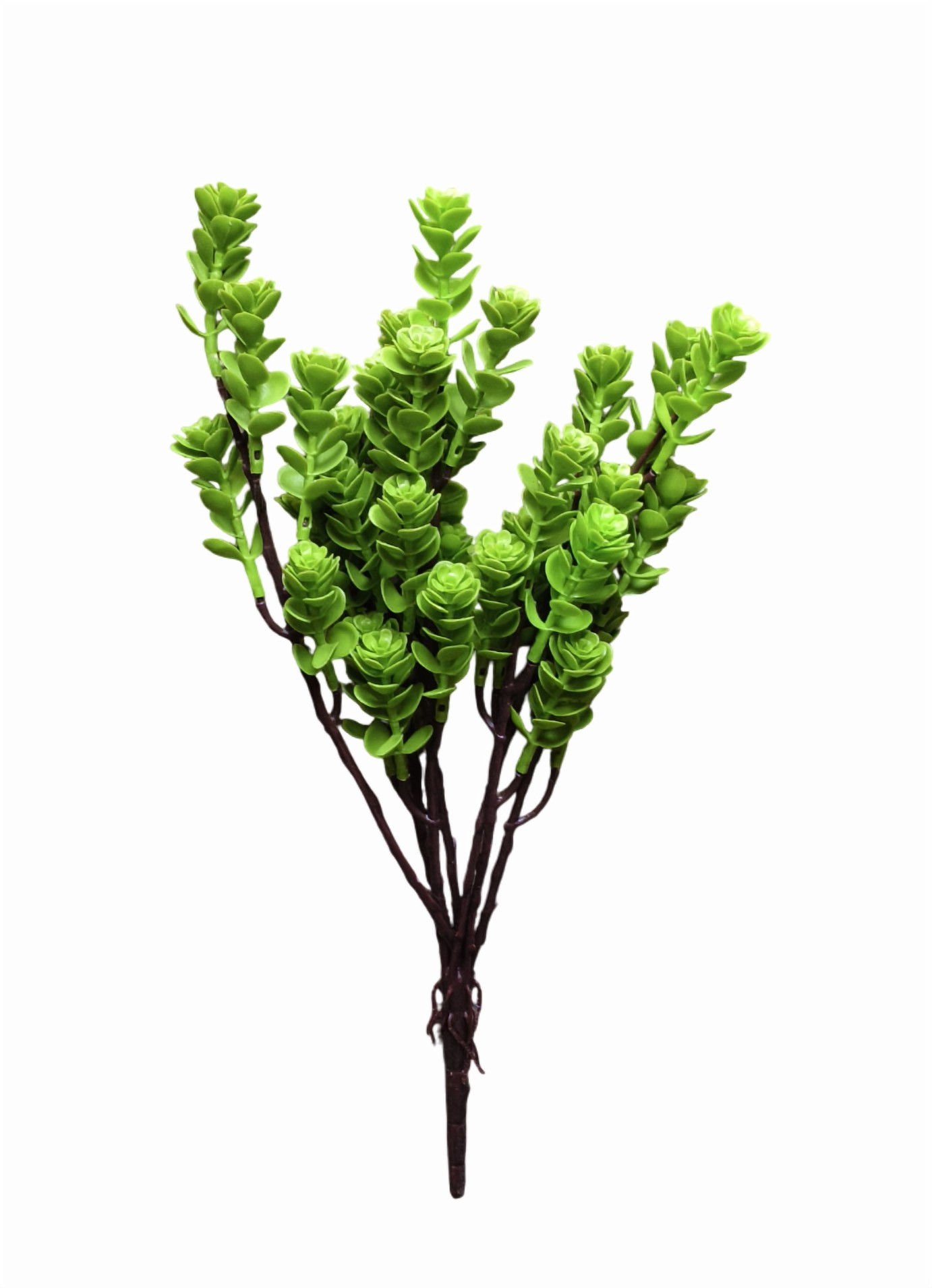 Artificial Plants Greenery Bushes Bunch (Light Green)