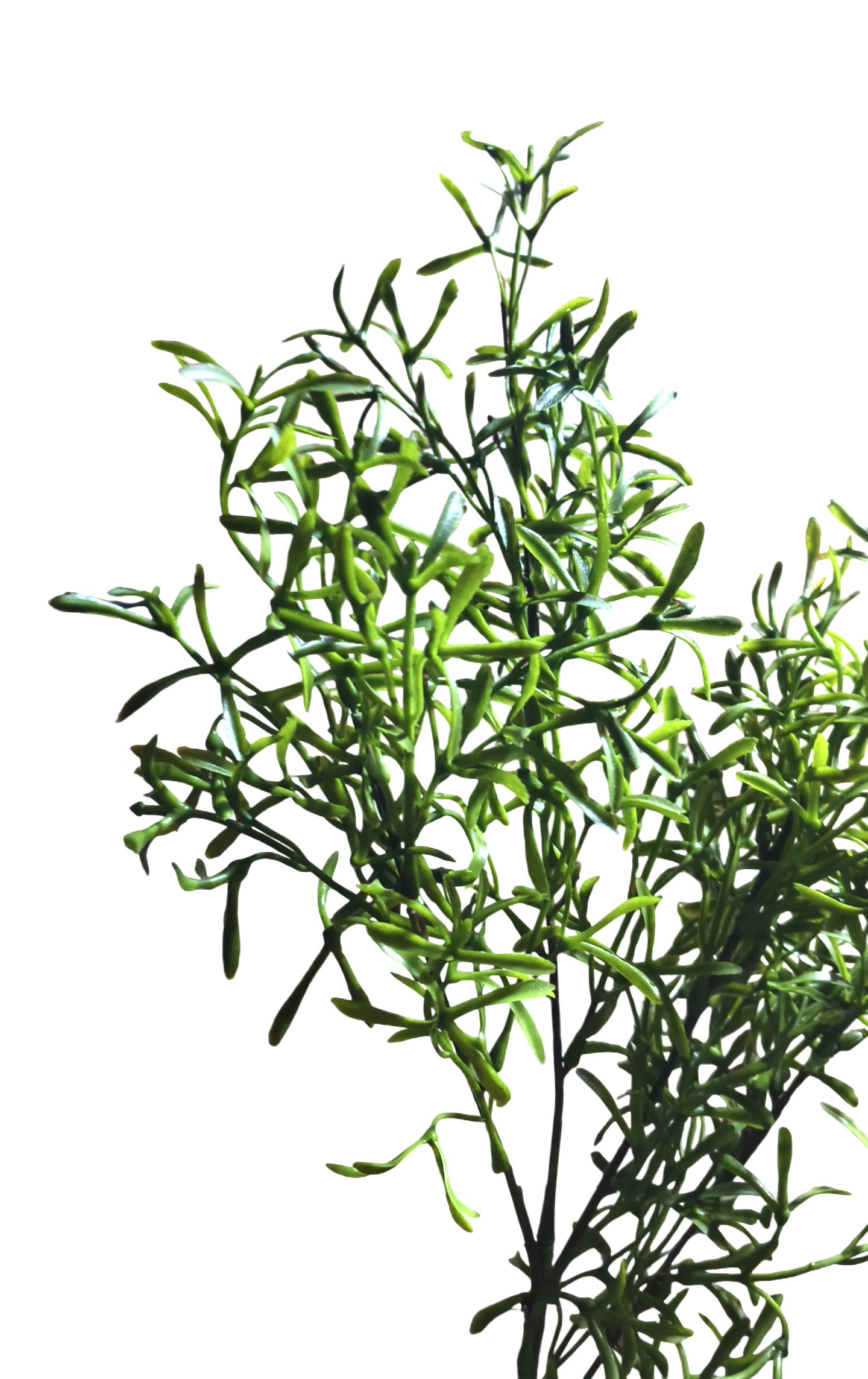 Artificial Leaf Greenery Foliage Bush Stick (Green)