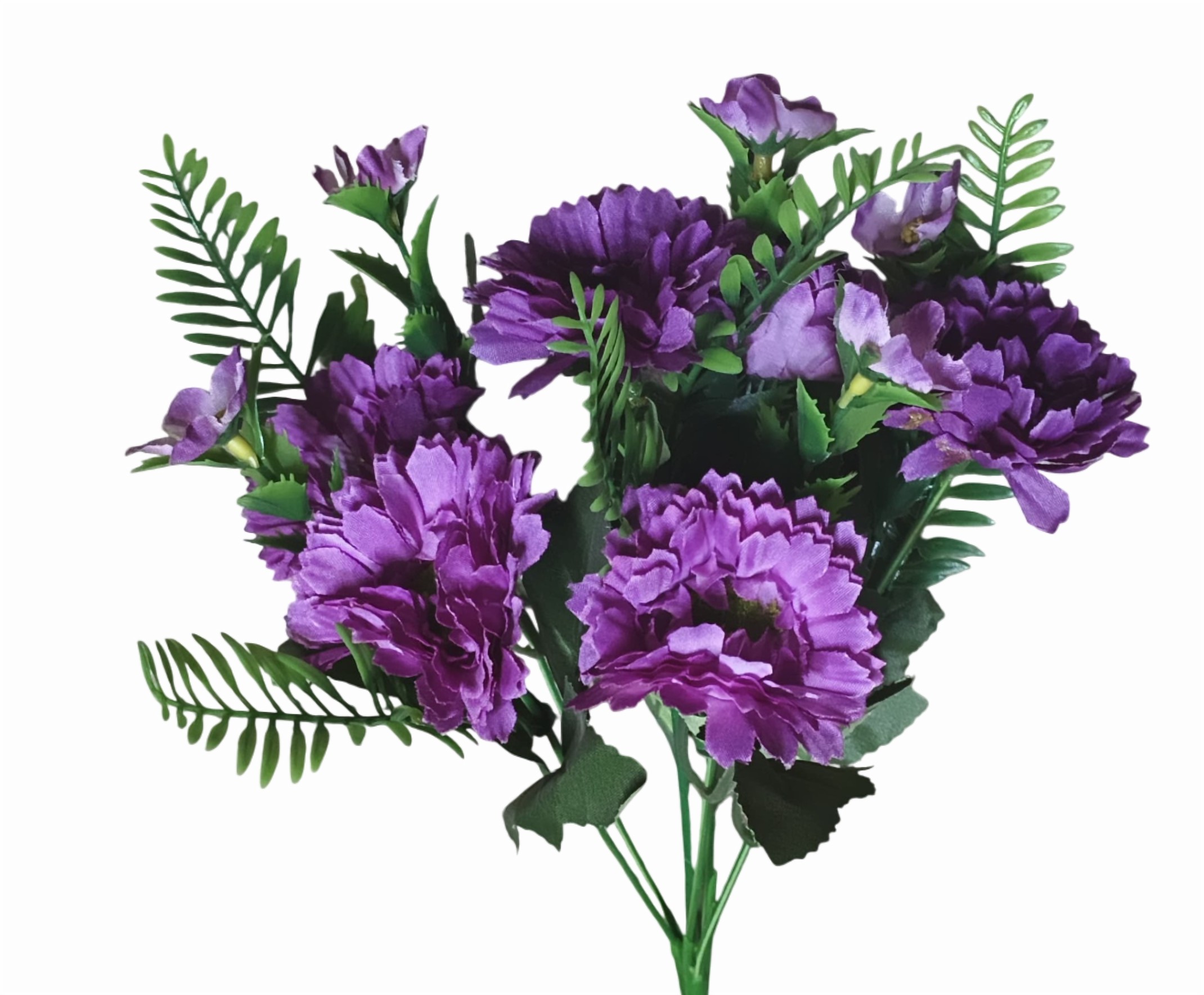 Artificial Gerbera Flower Bunch (Purple)