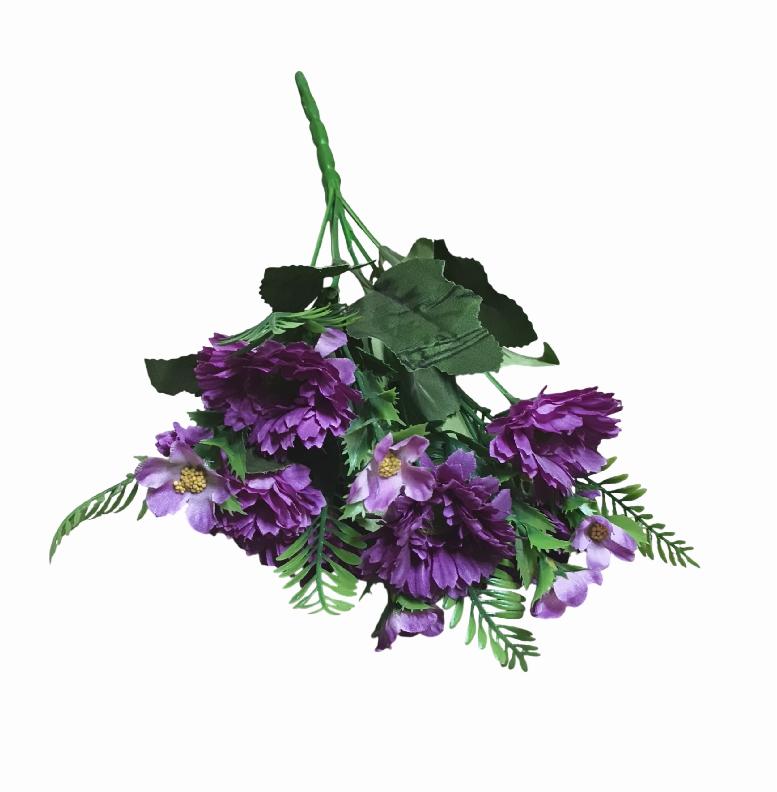 Artificial Gerbera Flower Bunch (Purple)