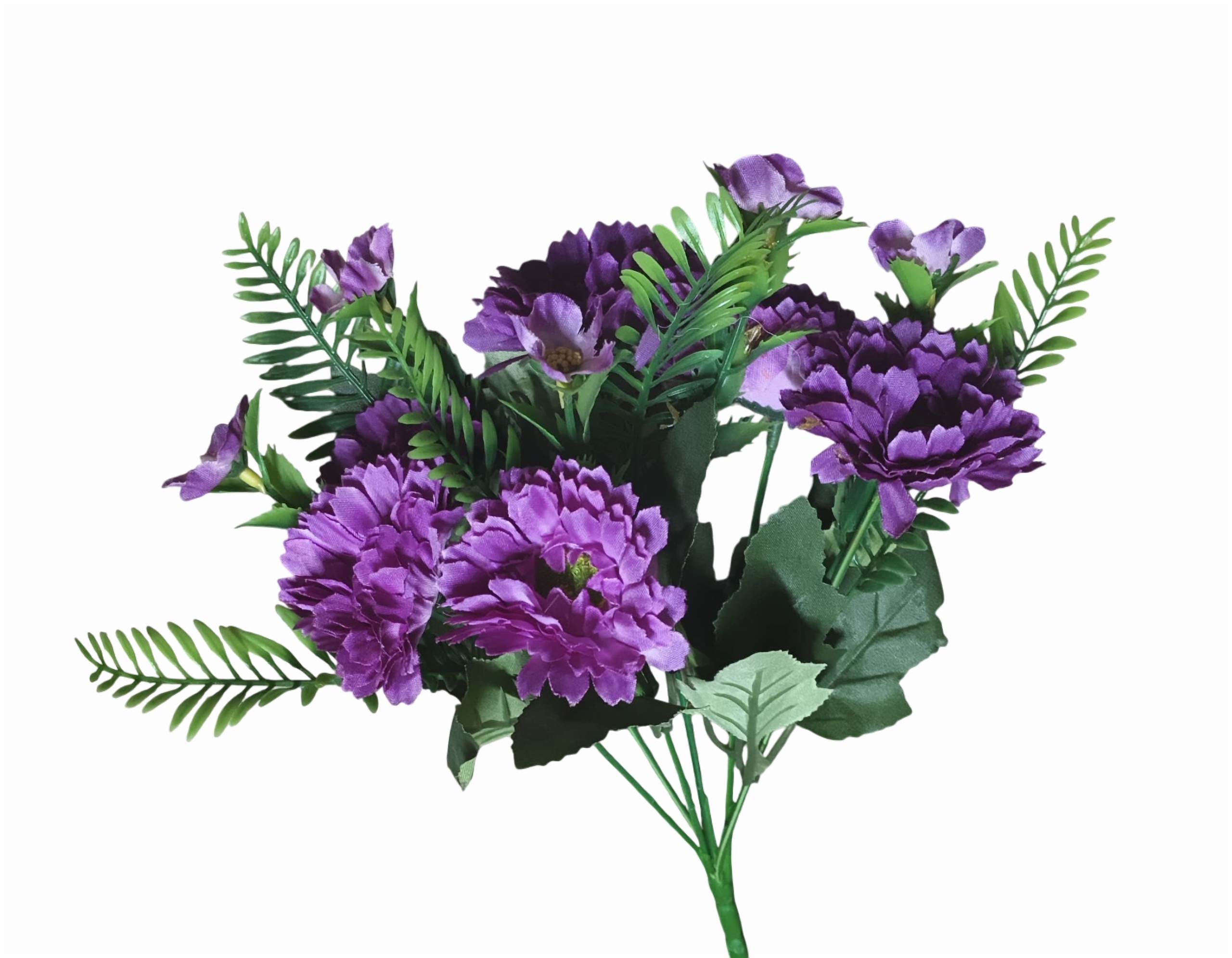 Artificial Gerbera Flower Bunch (Purple)