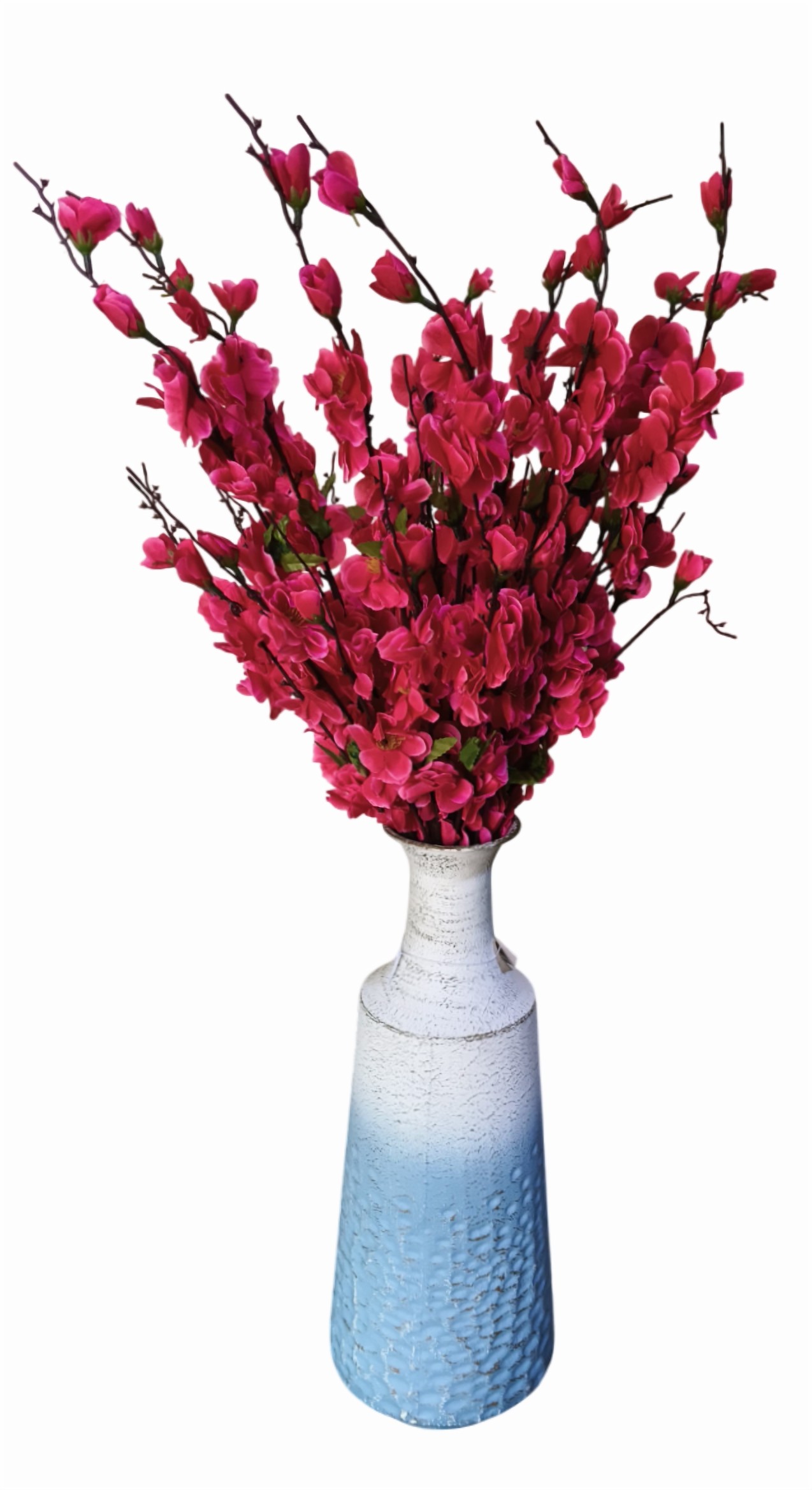 Artificial Blossom Flower Stick (Pink) (Without Pot)