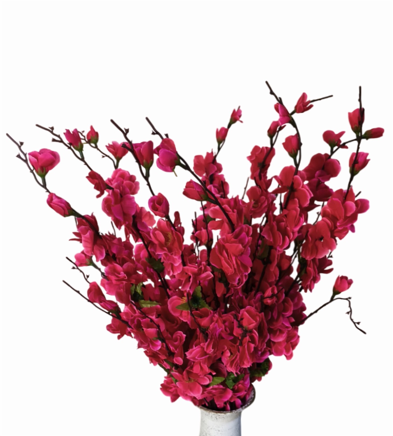 Artificial Blossom Flower Stick (Pink) (Without Pot)