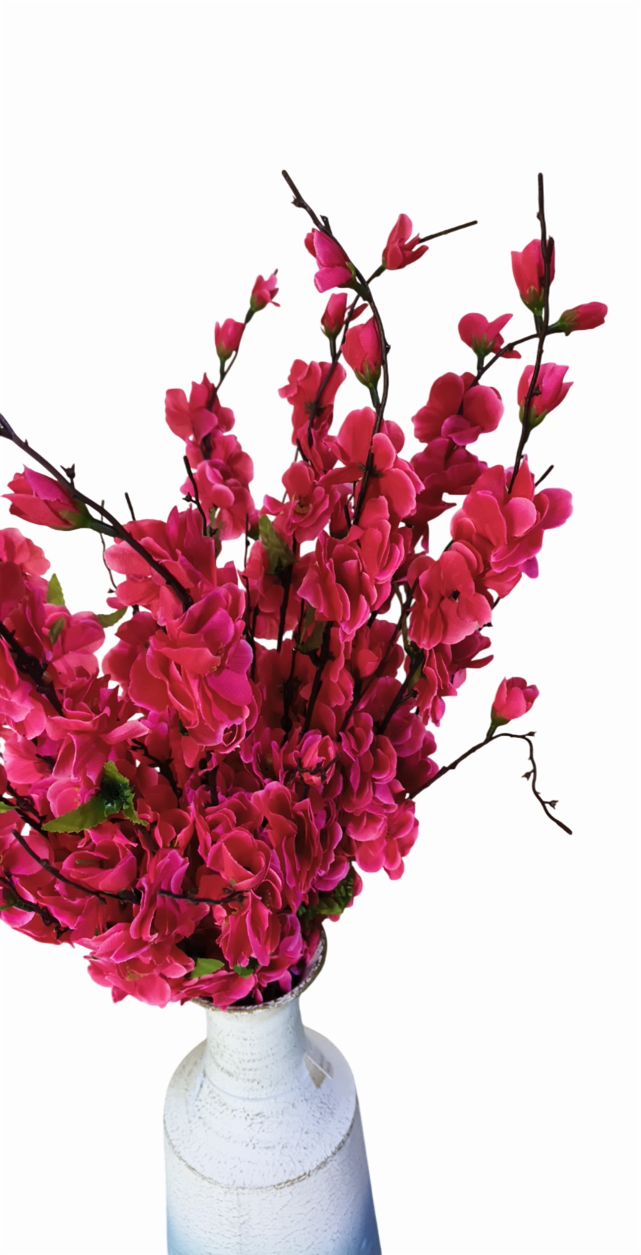 Artificial Blossom Flower Stick (Pink) (Without Pot)