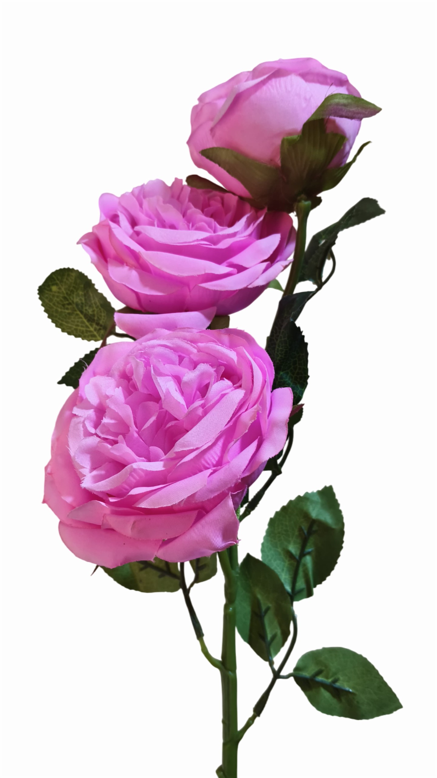 Artificial Rose Flower Stick (Pink)