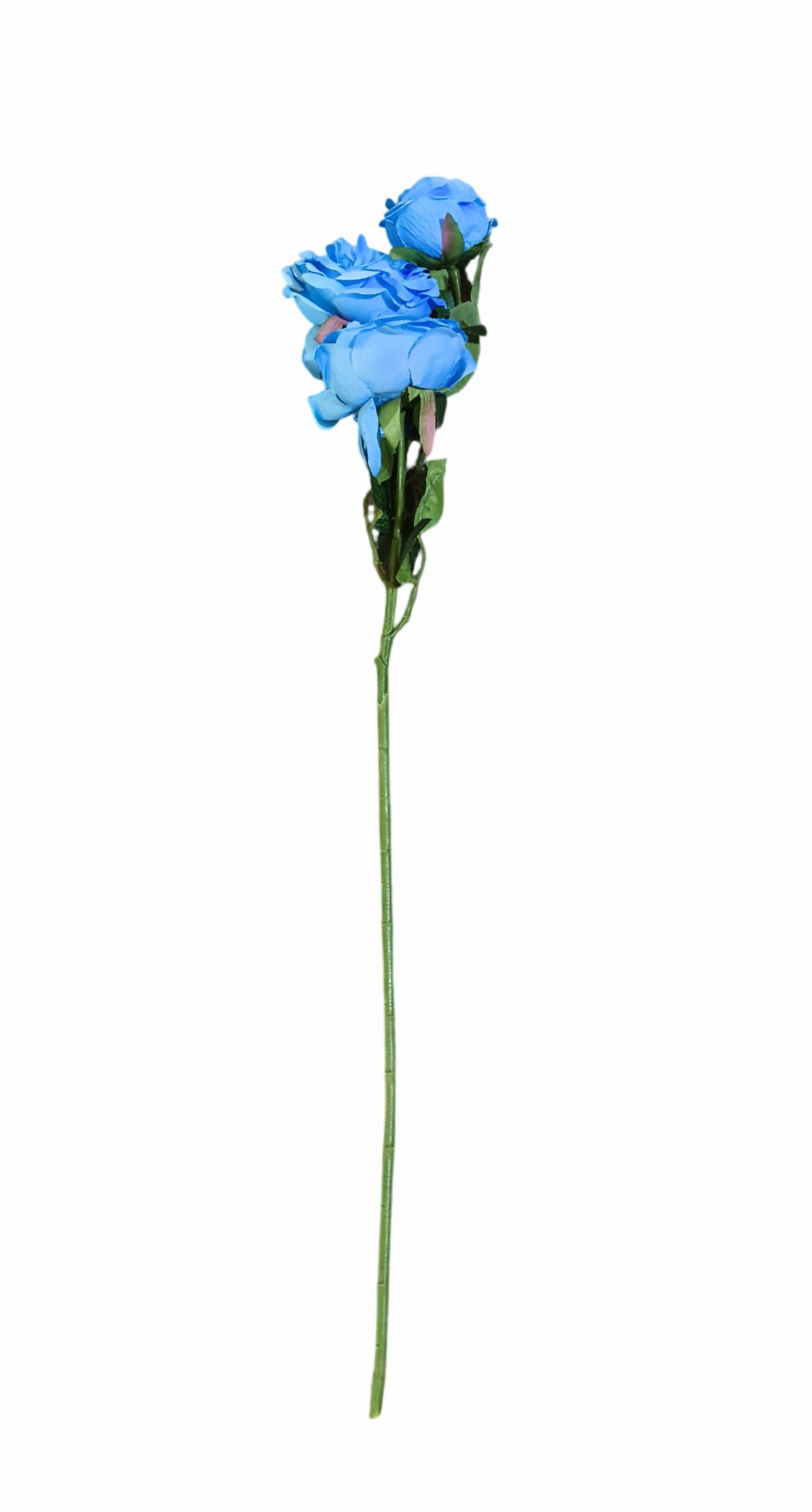 Artificial Rose Flower Stick (Sky Blue)