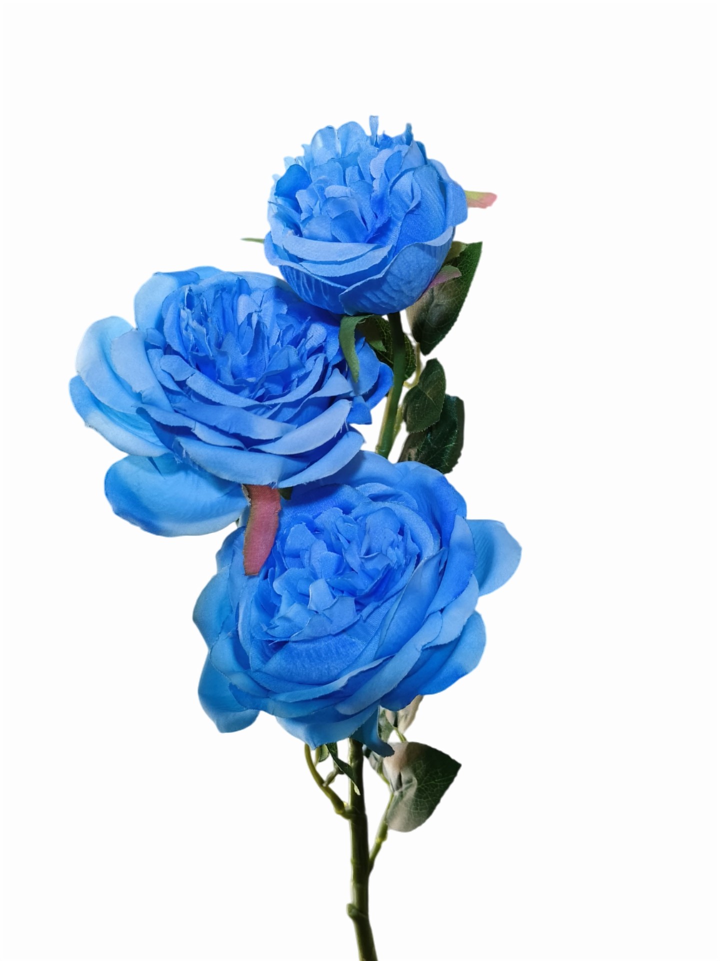 Artificial Rose Flower Stick (Sky Blue)