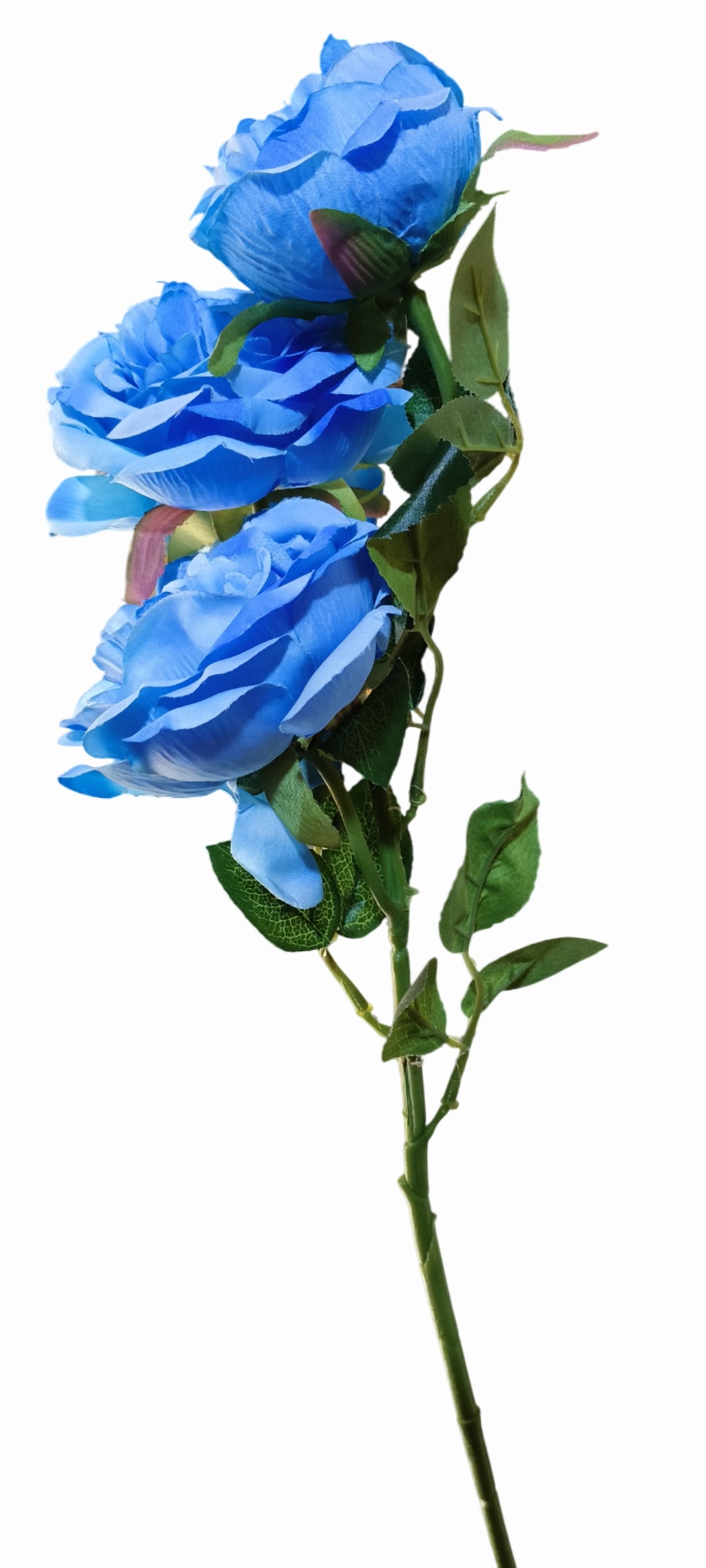 Artificial Rose Flower Stick (Sky Blue)