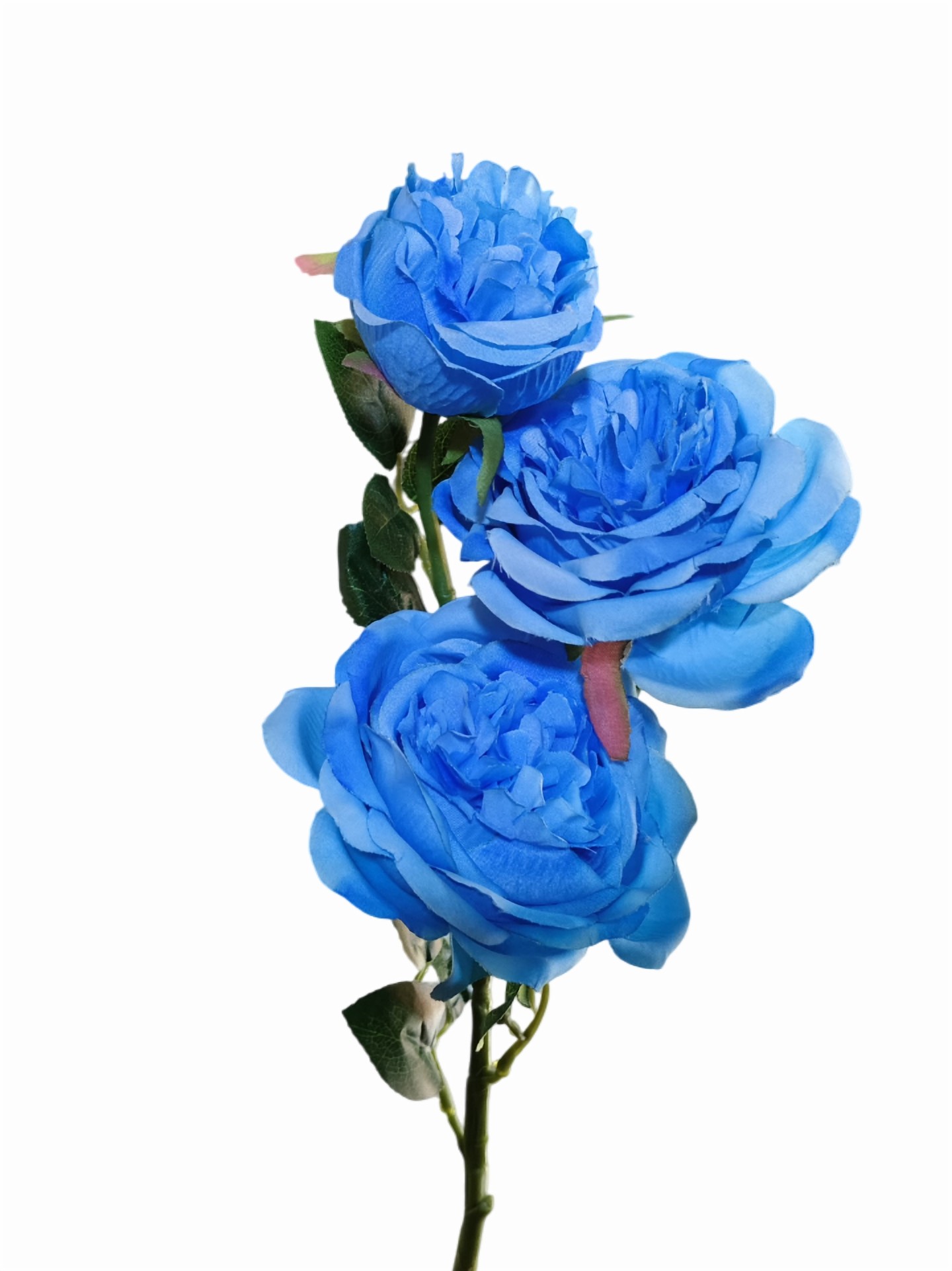 Artificial Rose Flower Stick (Sky Blue)
