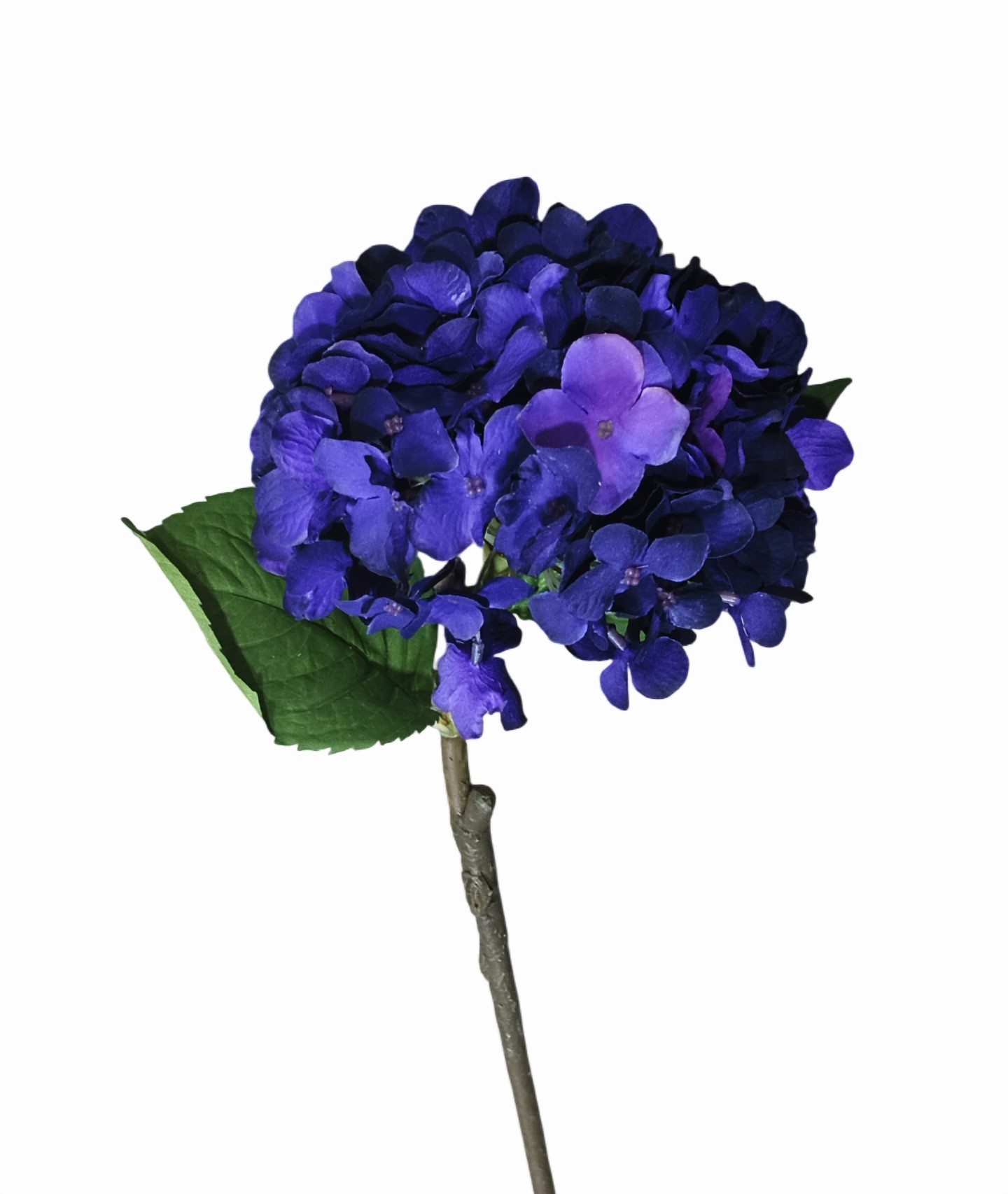 Artificial Hydrangea Flower Stick (Purple)