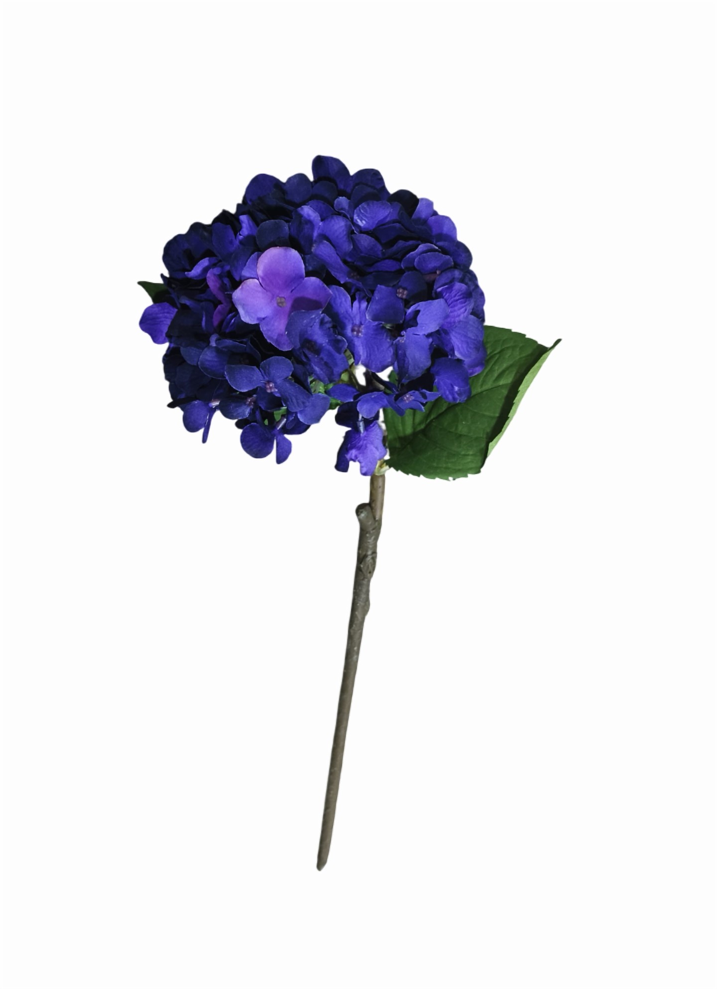 Artificial Hydrangea Flower Stick (Purple)