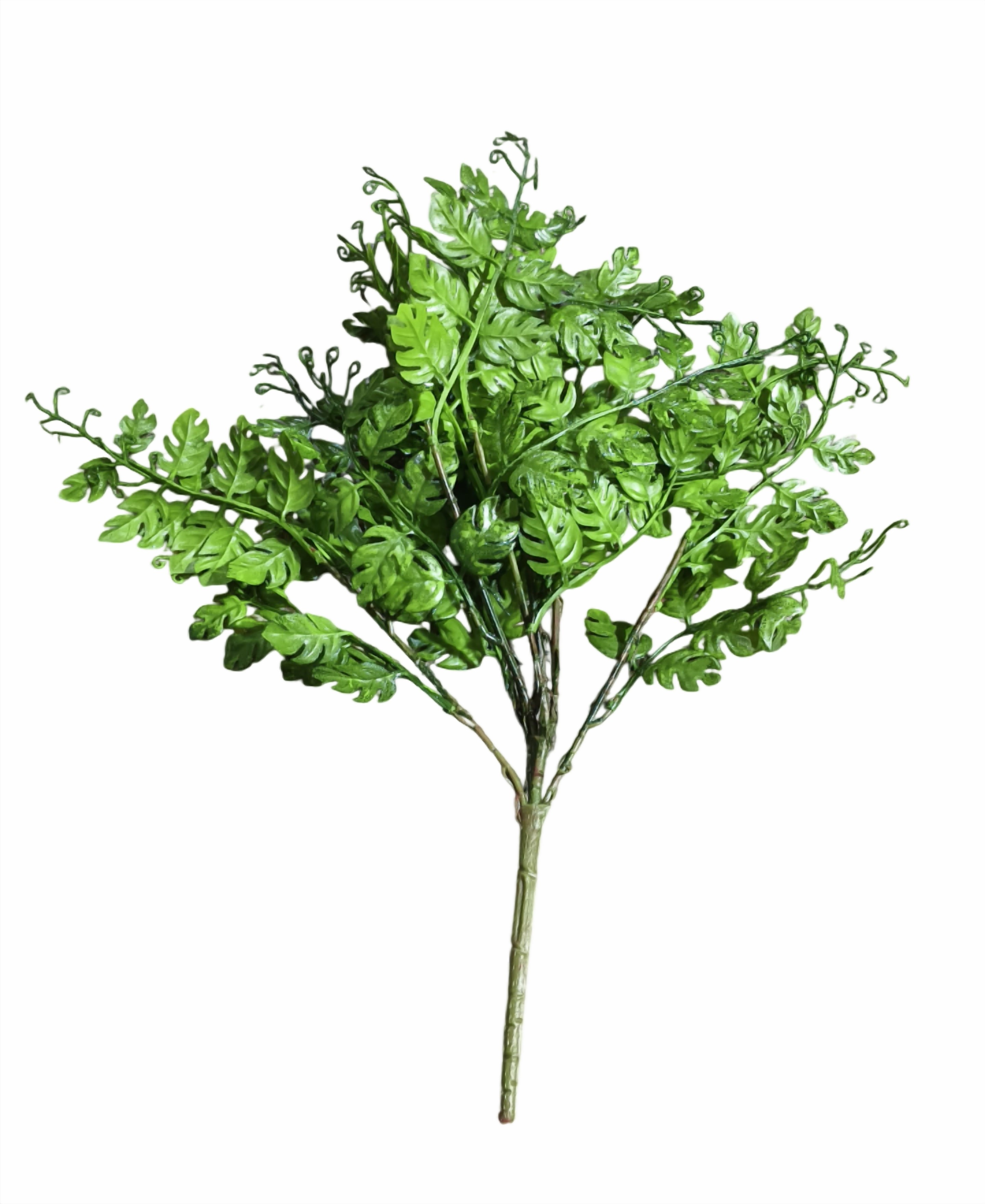 Artificial Monstera Leaf Plastic Bunch (Green)