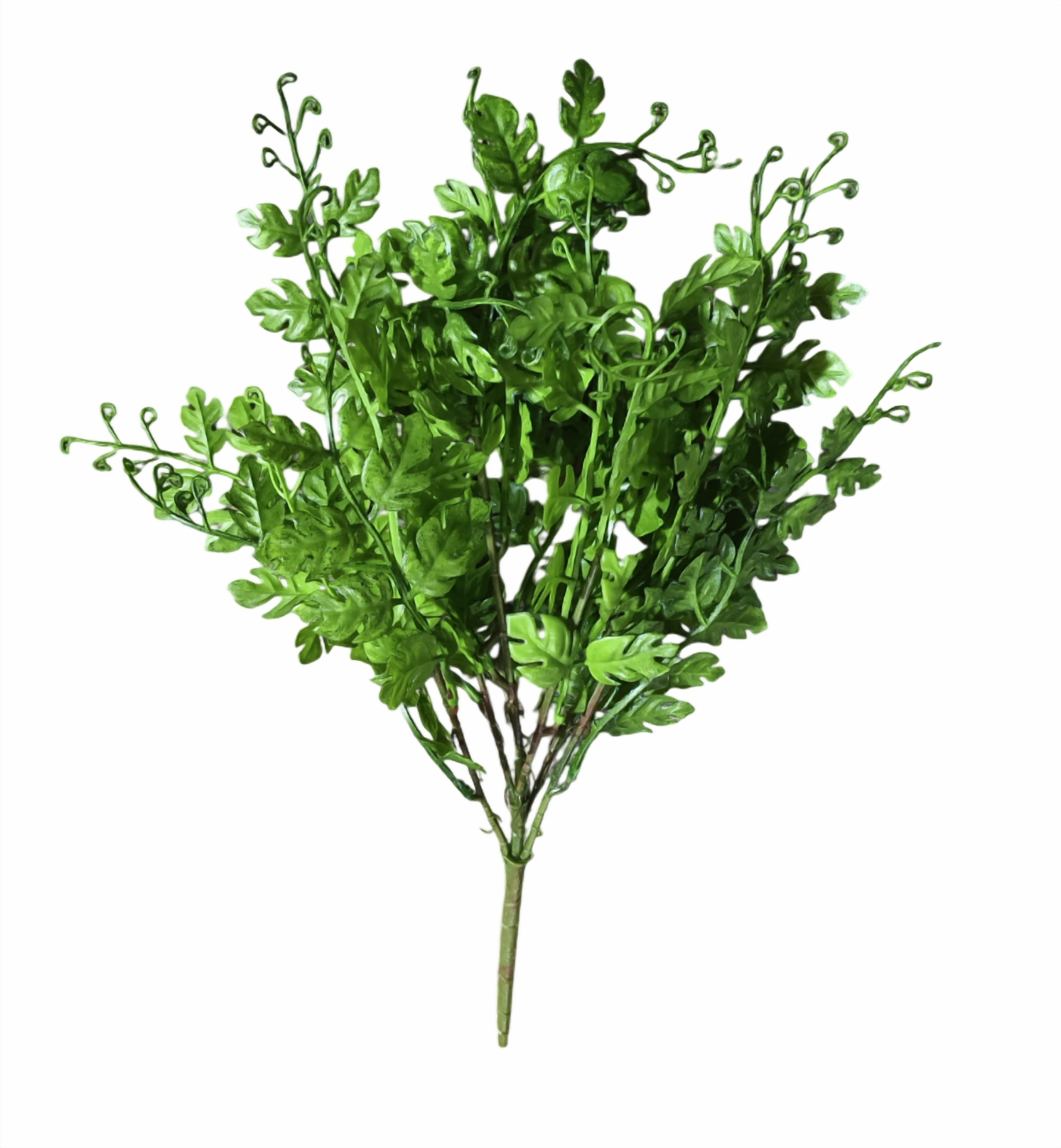 Artificial Monstera Leaf Plastic Bunch (Green)
