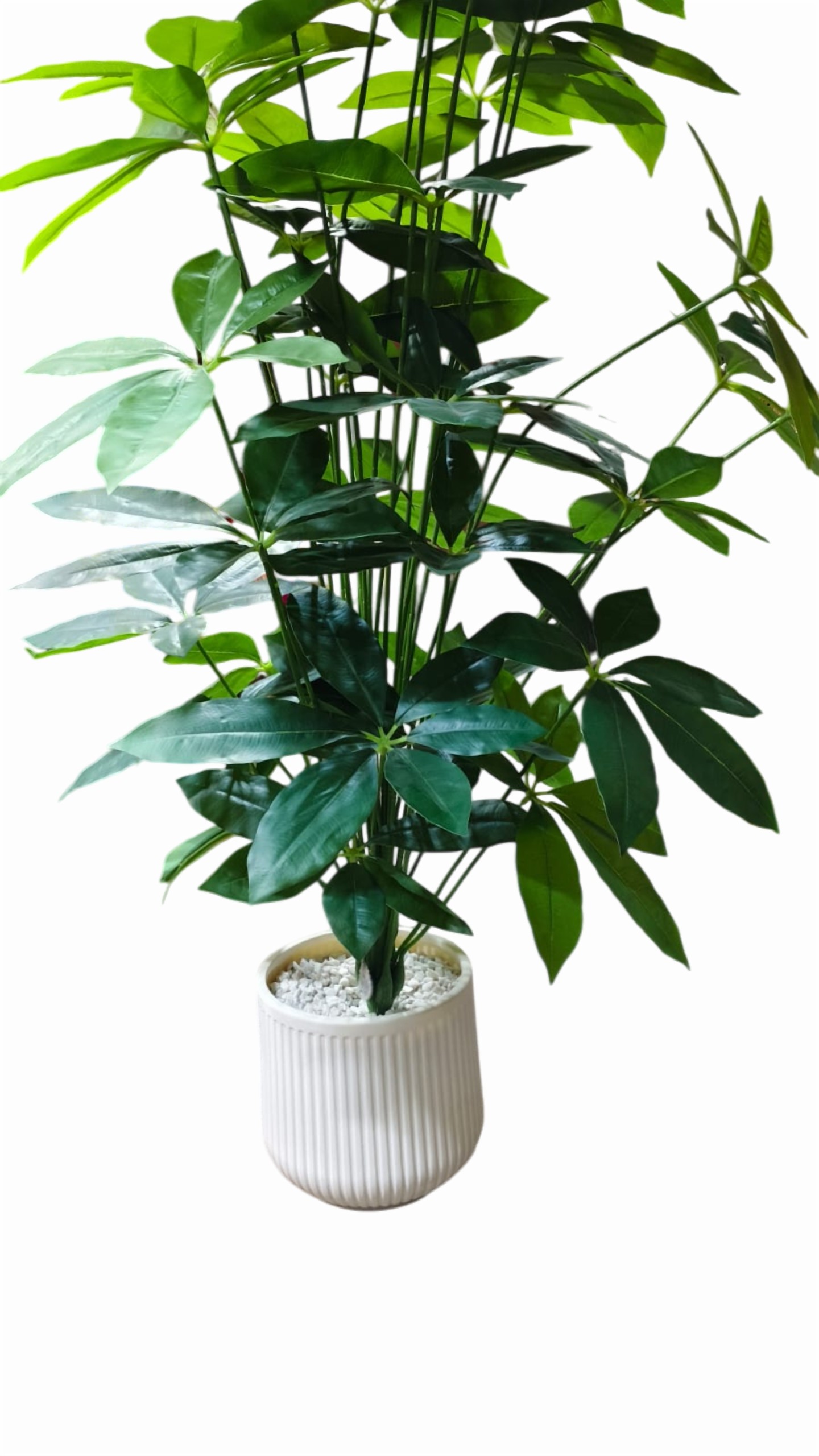 1 Pc 4 Ft. Artificial Fortune Tree Plant (Green) (Without Pot)