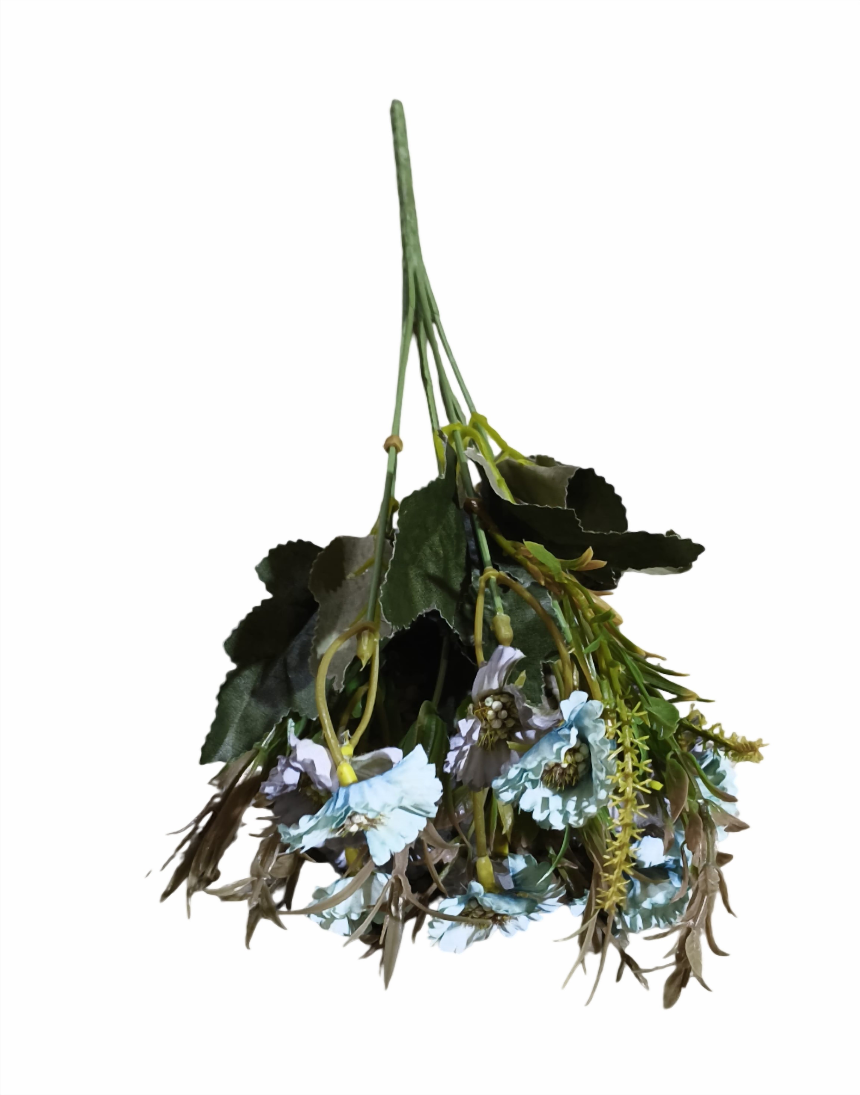 Artificial Daisy Flower Bunch (Sky Blue)