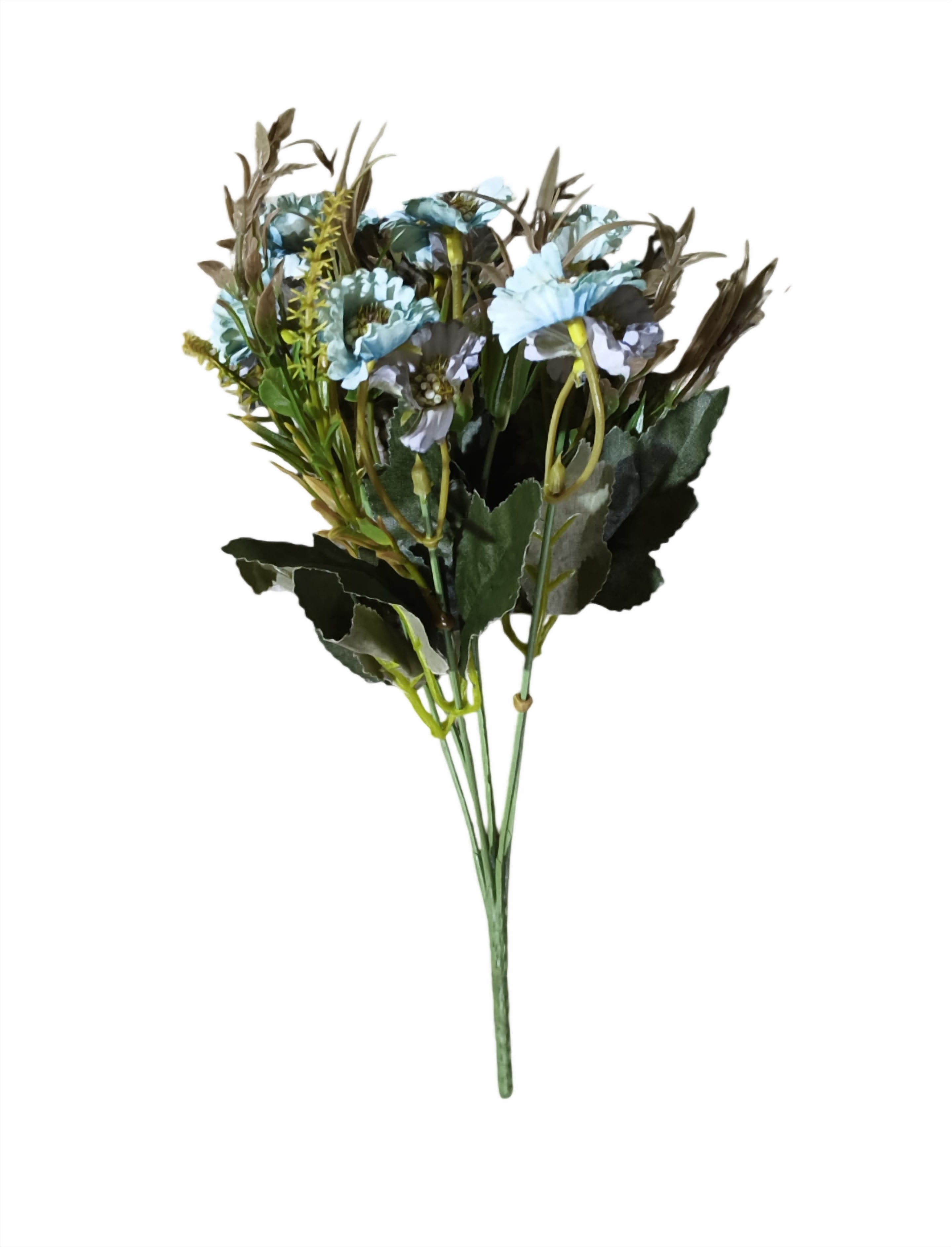 Artificial Daisy Flower Bunch (Sky Blue)
