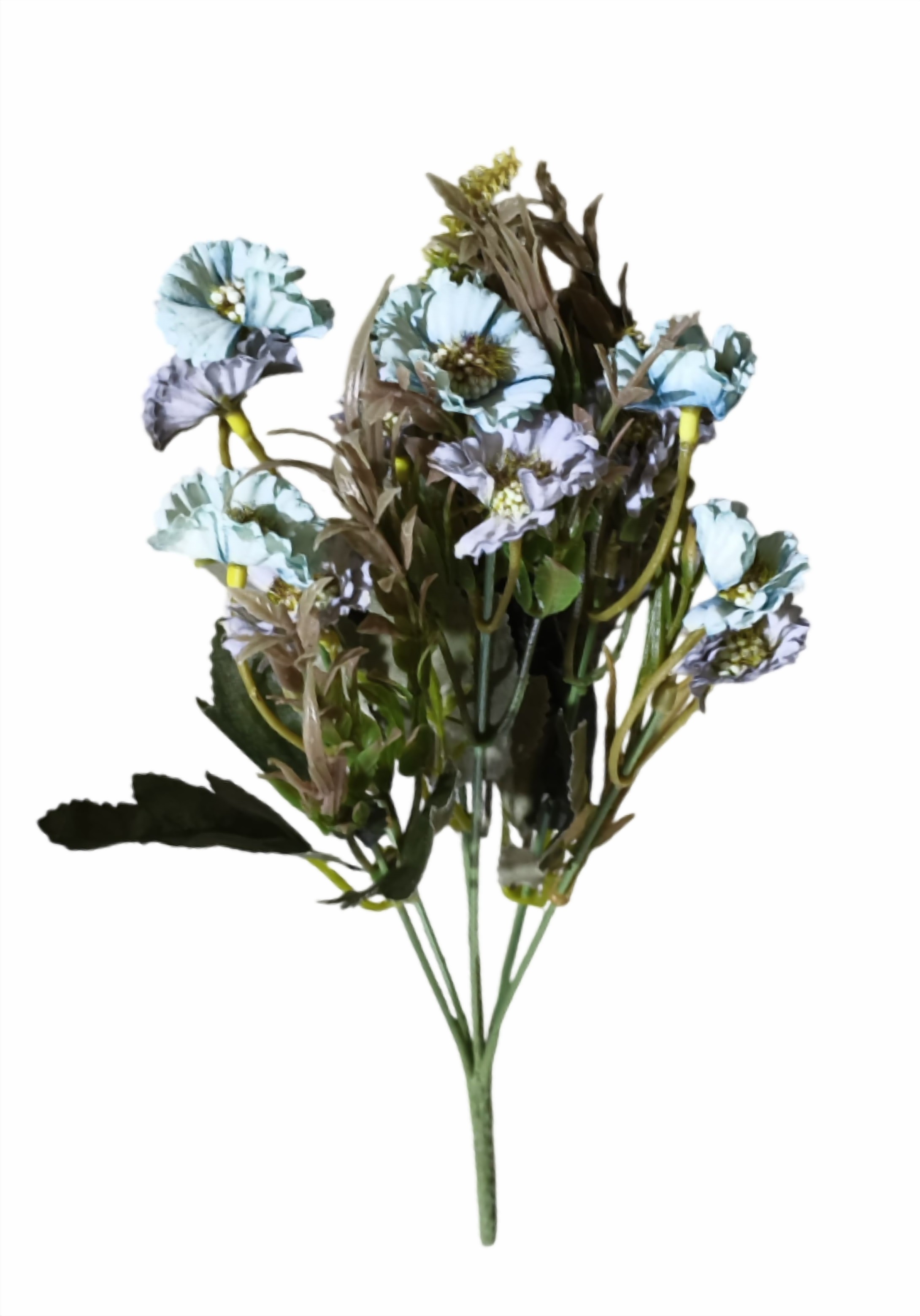 Artificial Daisy Flower Bunch (Sky Blue)