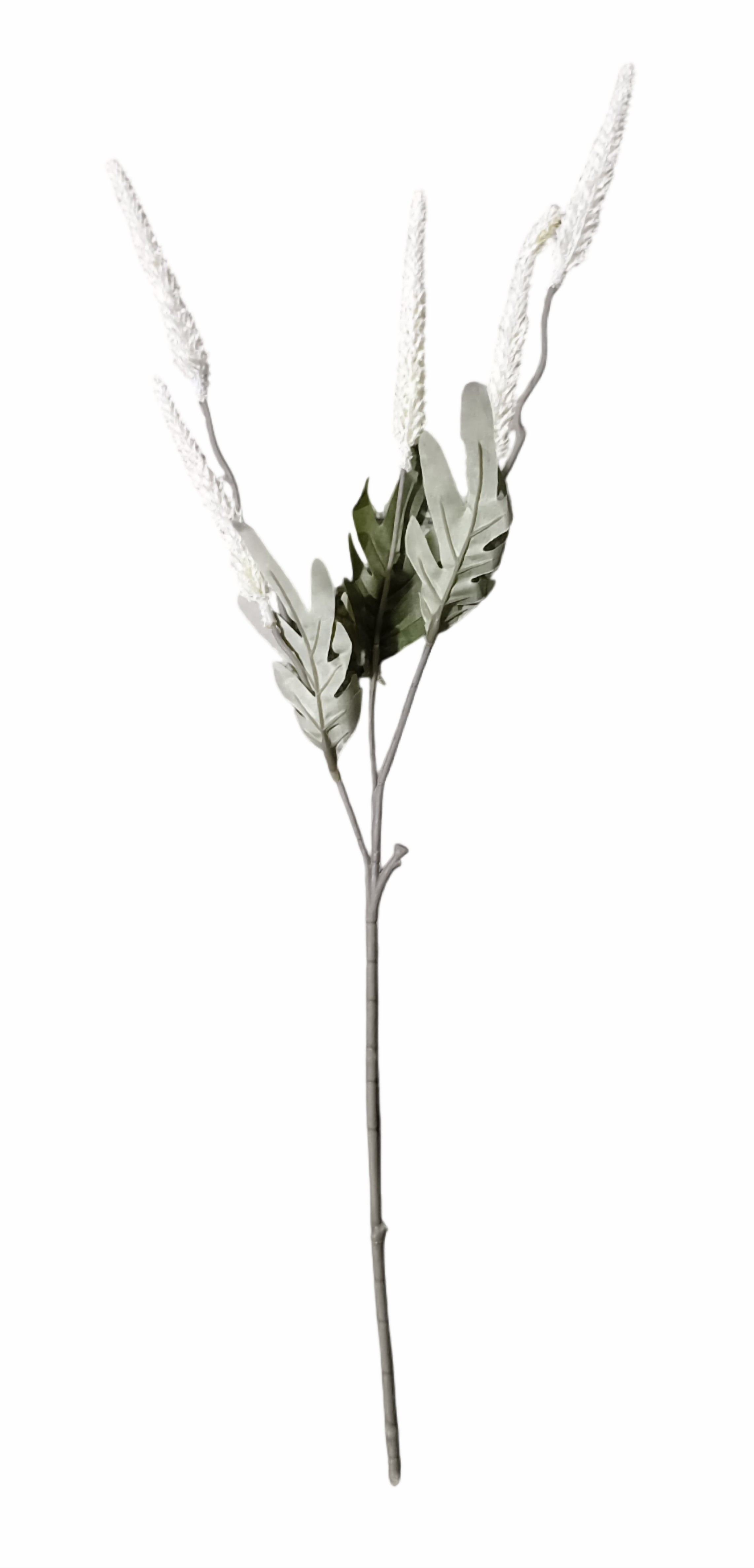 Artificial Dry Lavender Flower Stick (White)