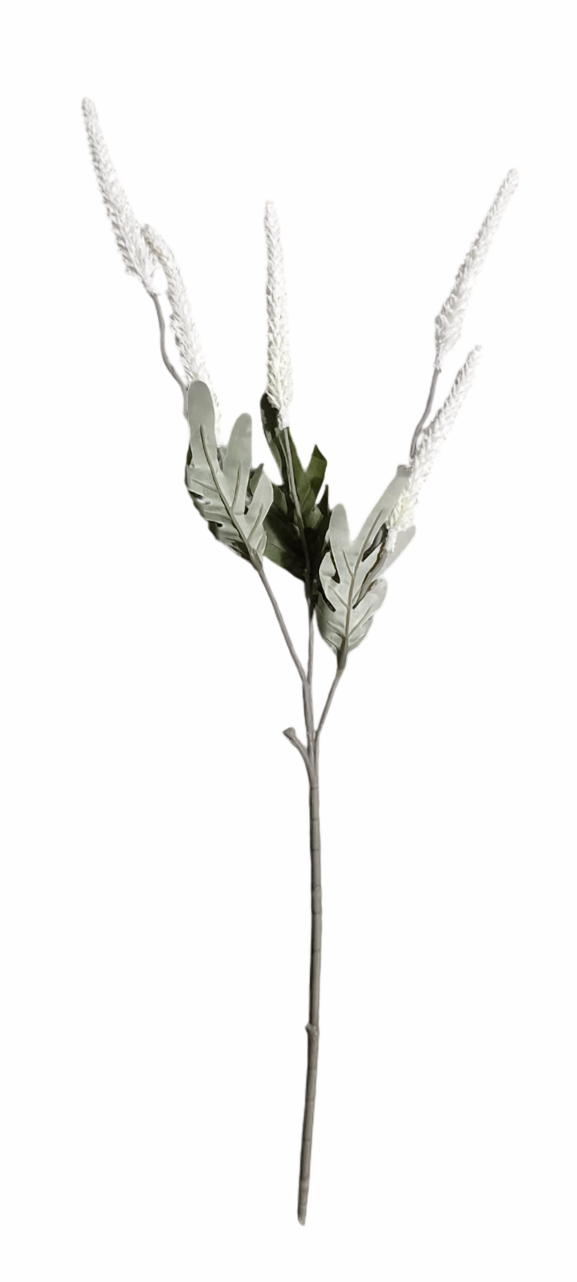 Artificial Dry Lavender Flower Stick (White)