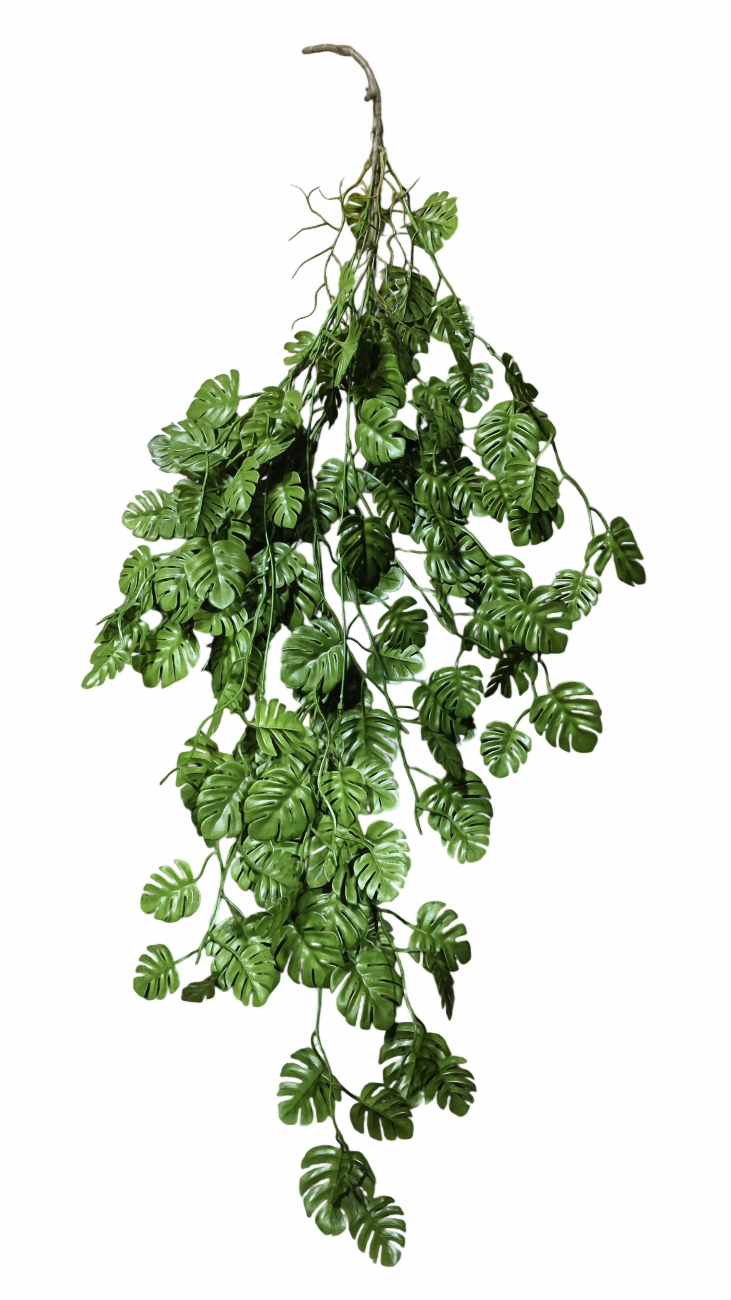 Artificial Monstera Leaf Falling (Light Green)