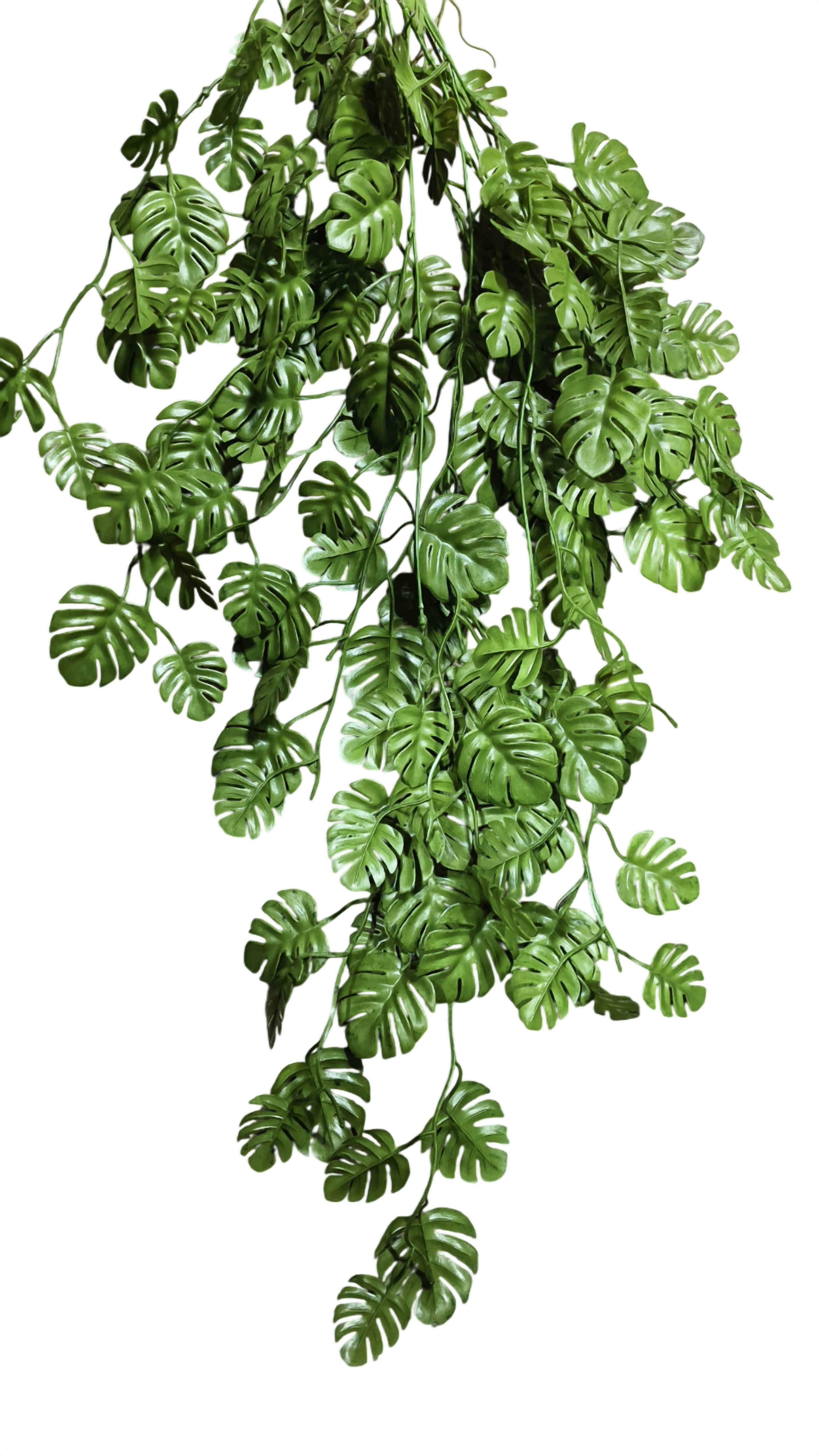 Artificial Monstera Leaf Falling (Light Green)