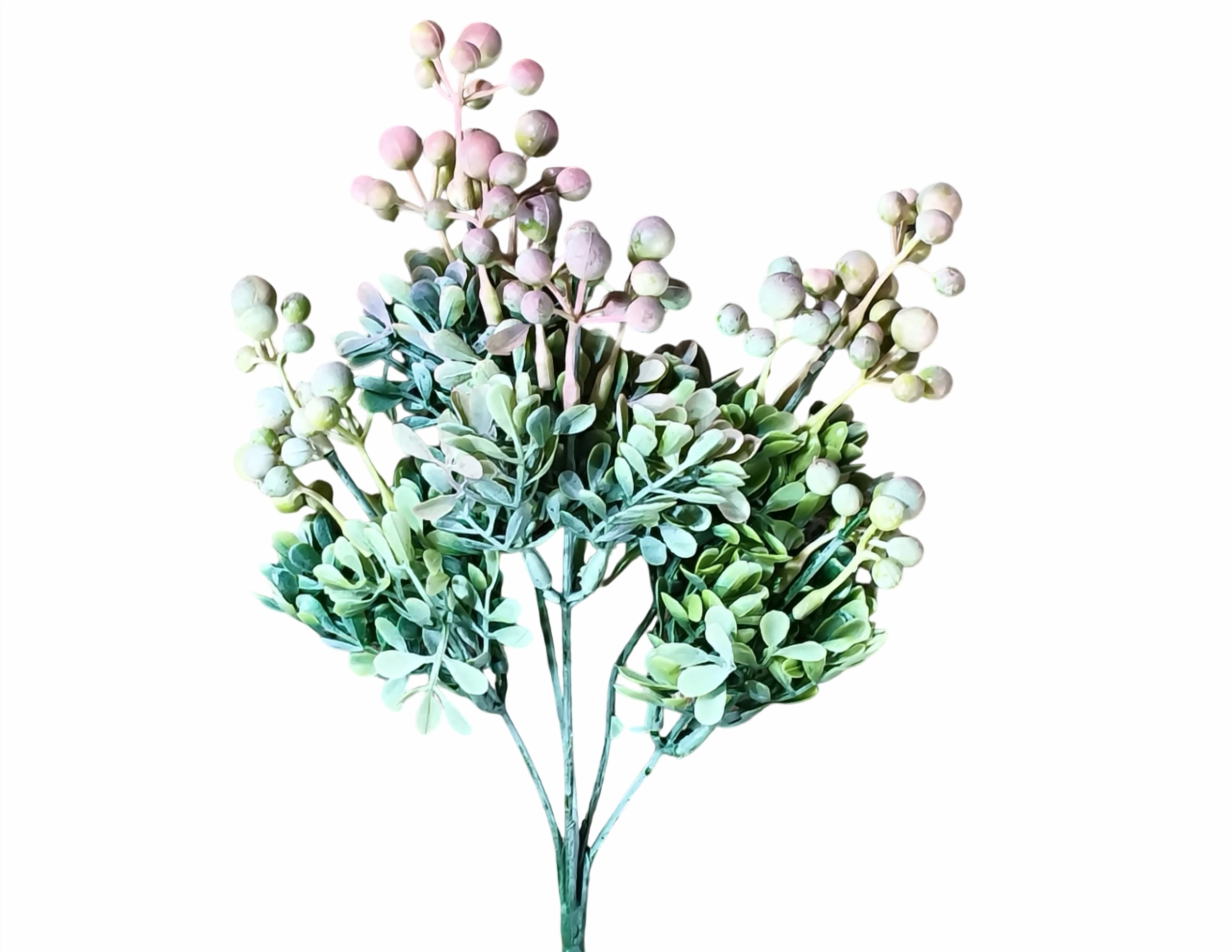 Artificial Berries Bush Bunch (Pink)