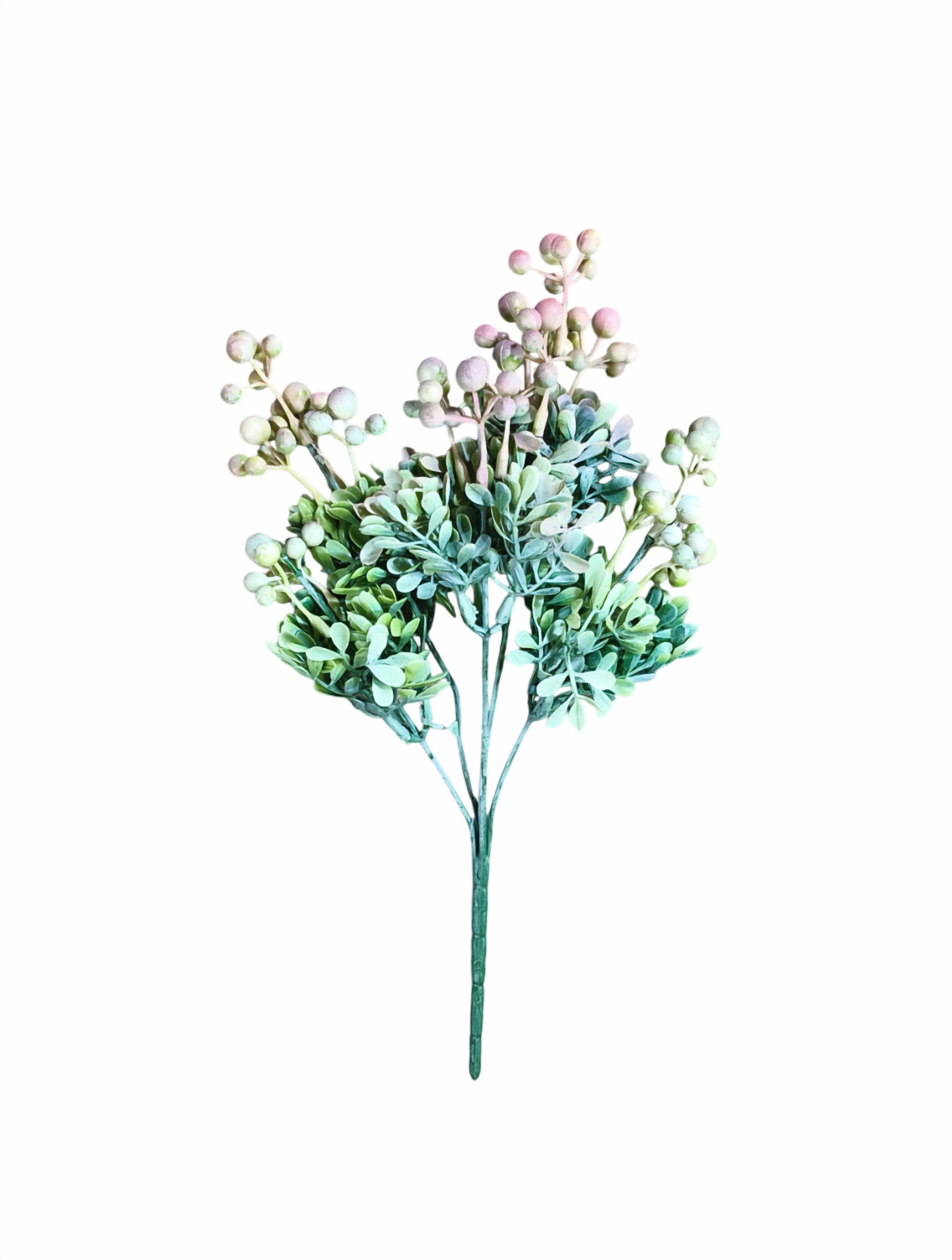 Artificial Berries Bush Bunch (Pink)