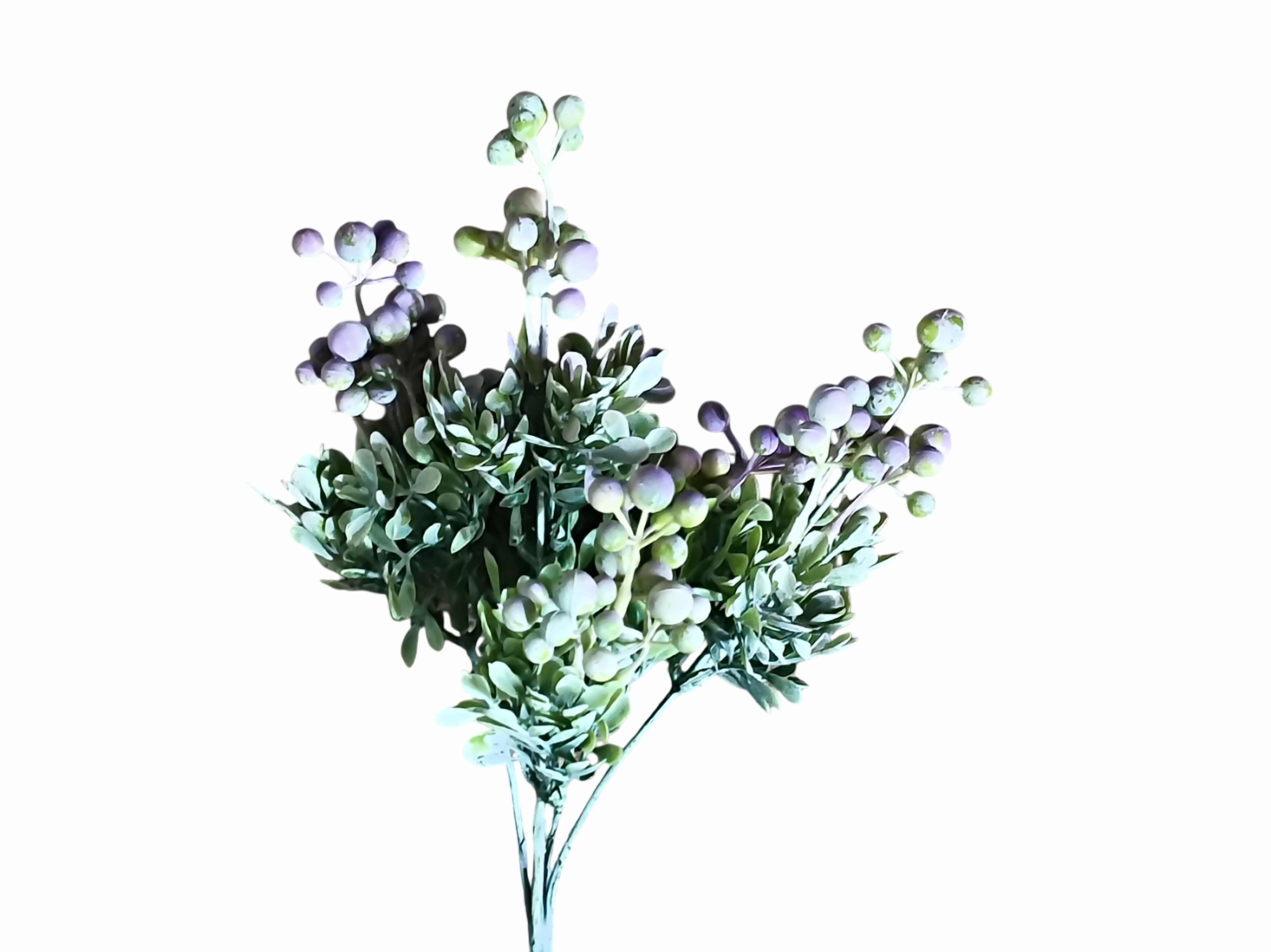 Artificial Berries Bush Bunch (Purple)