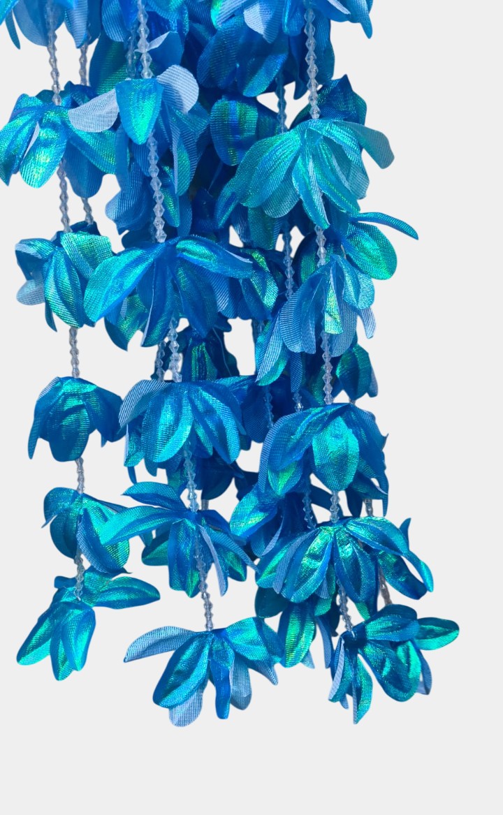 Artificial Blue Rainbow Creeper (5 Feet)
