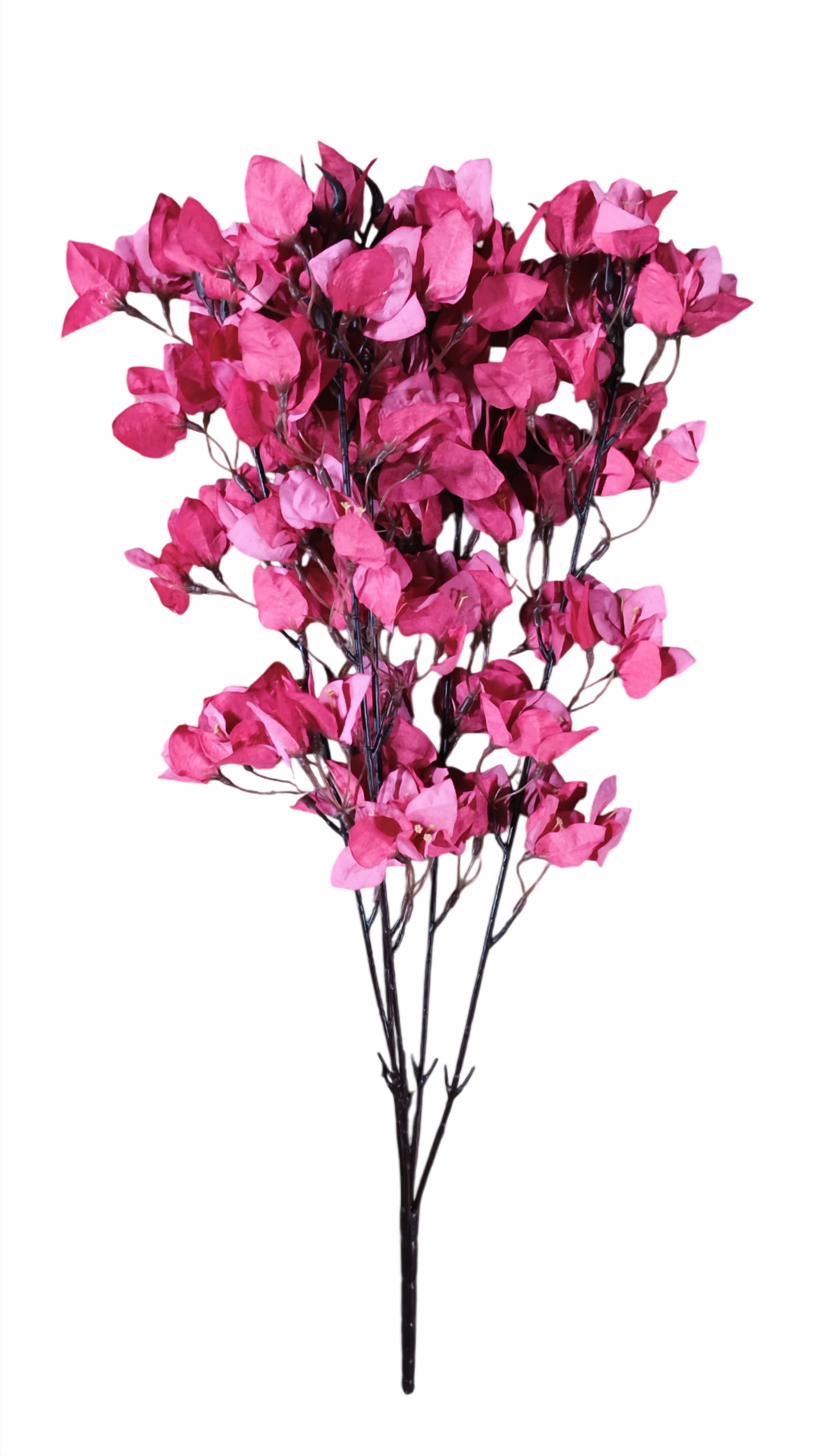 Artificial Bougainvillea Flower Bunch (Dark Pink)