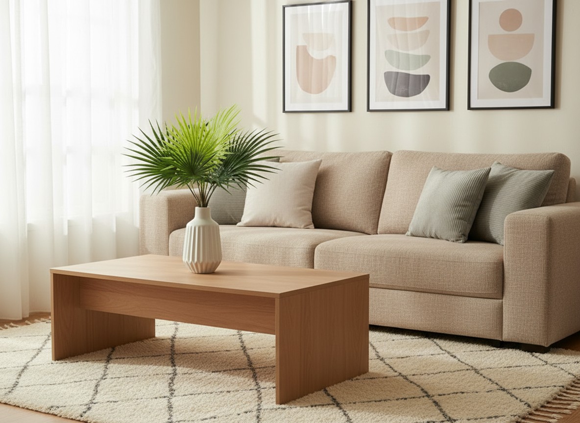 Artificial Fan Palm Plant Bunch