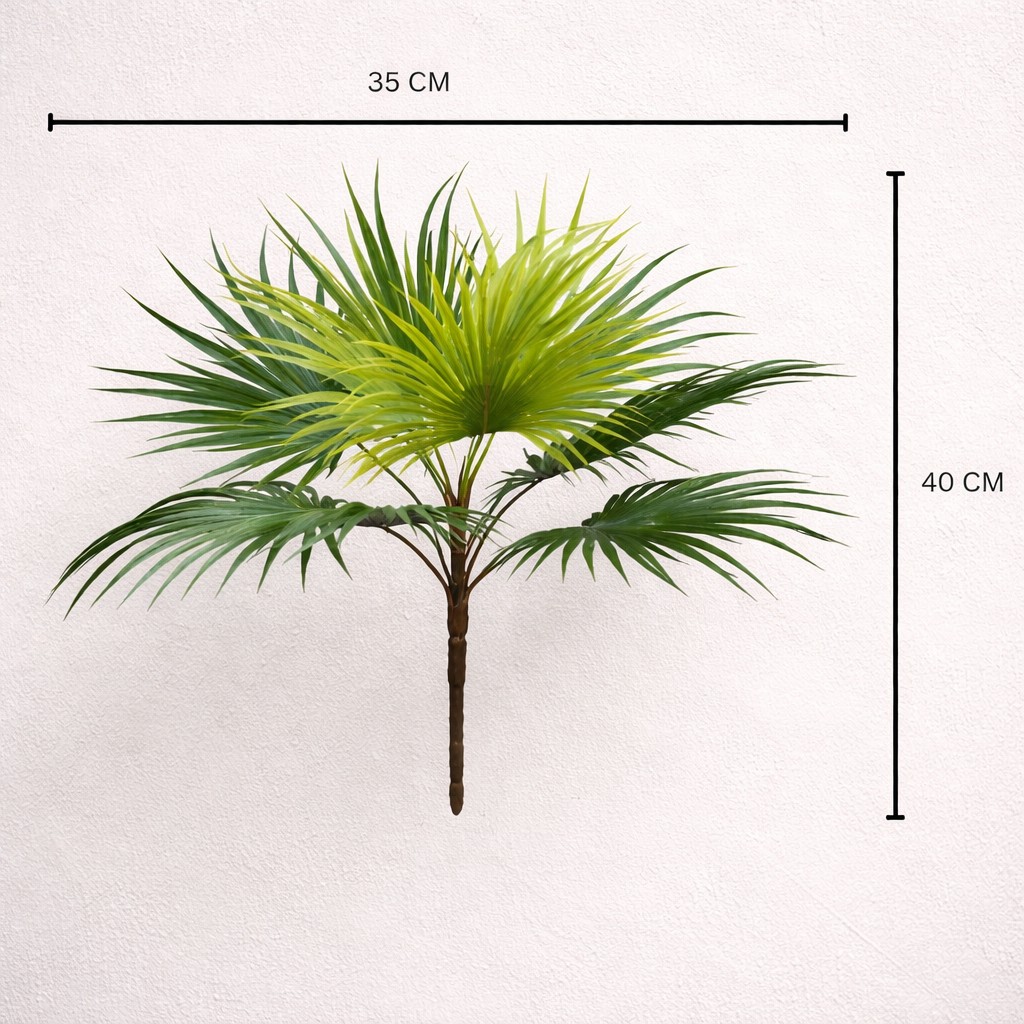 Artificial Fan Palm Plant Bunch