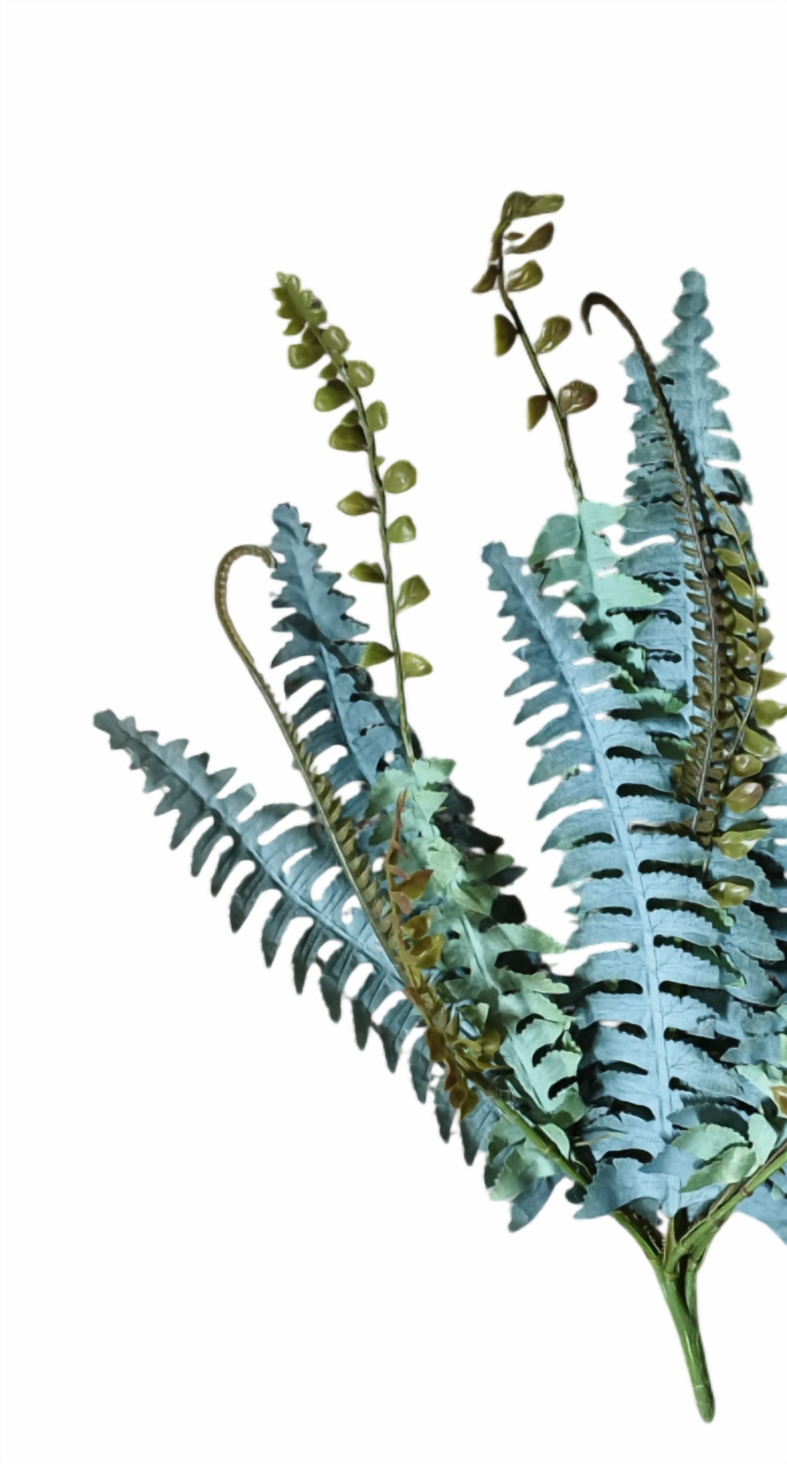 Artificial Fern Grass Leaf Bunch (Green)