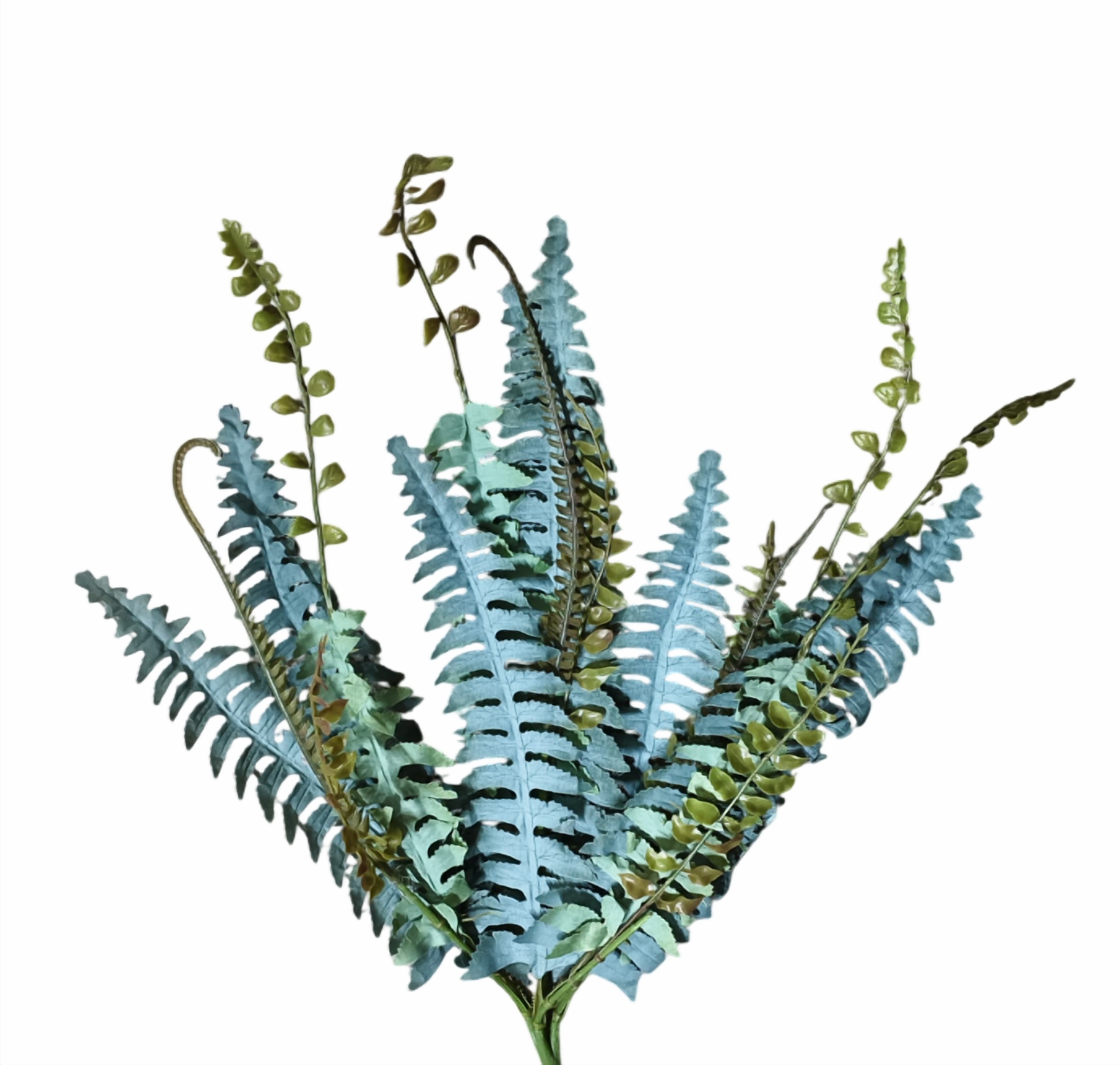Artificial Fern Grass Leaf Bunch (Green)