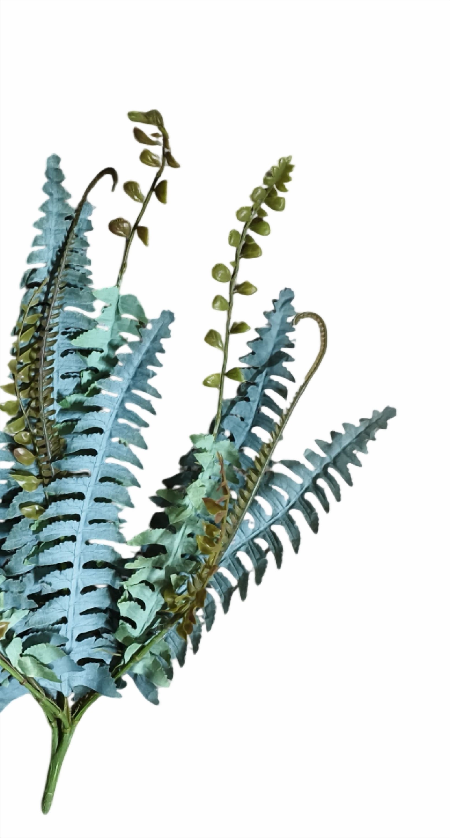 Artificial Fern Grass Leaf Bunch (Green)