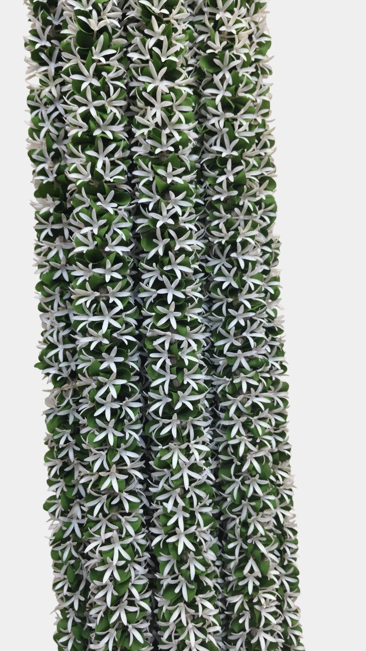 Artificial Flower Green Garland Toran Wall Hangings (5.5 Feet, 10 Pcs)